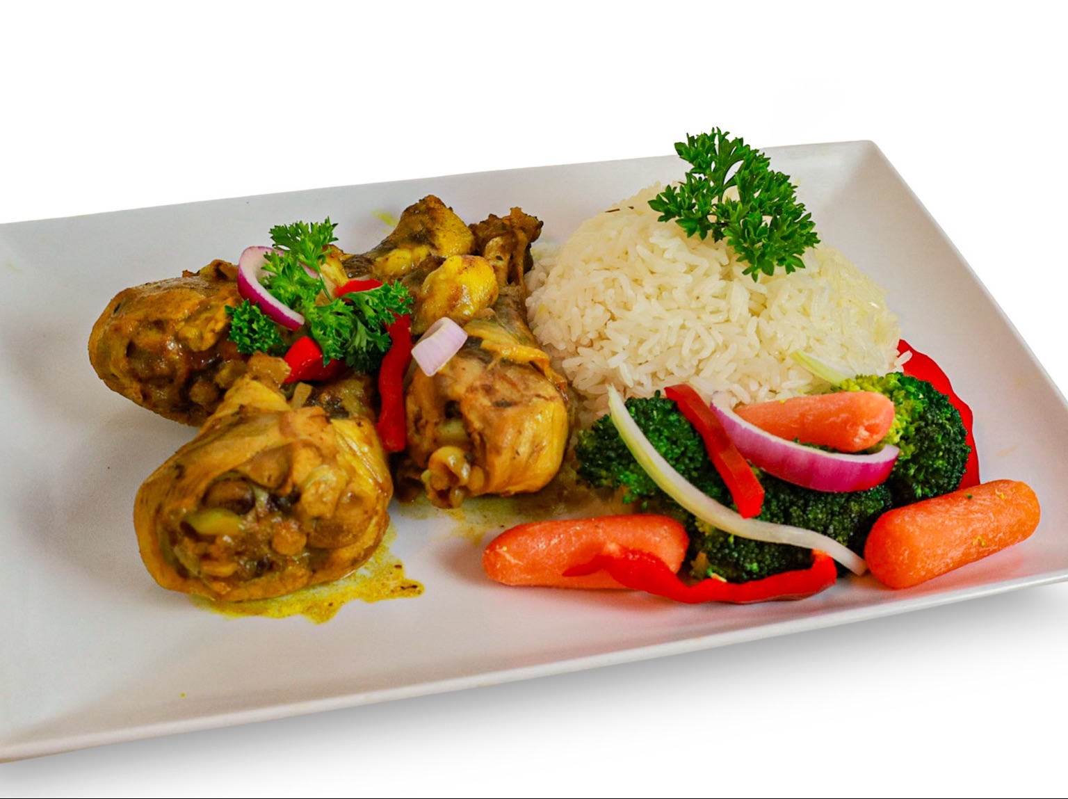 Md.Curry Chicken.