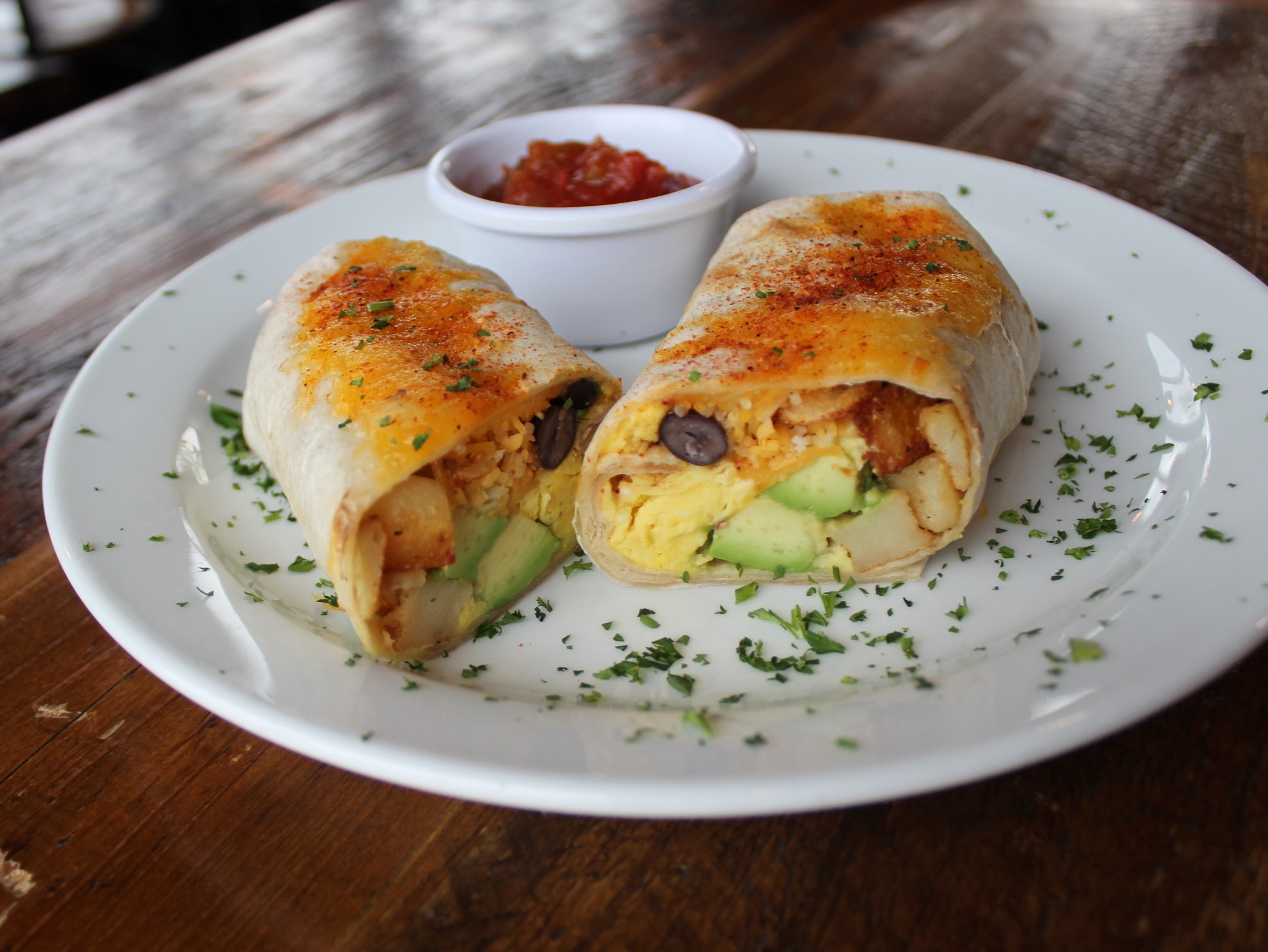 Banging Breakfast Burrito