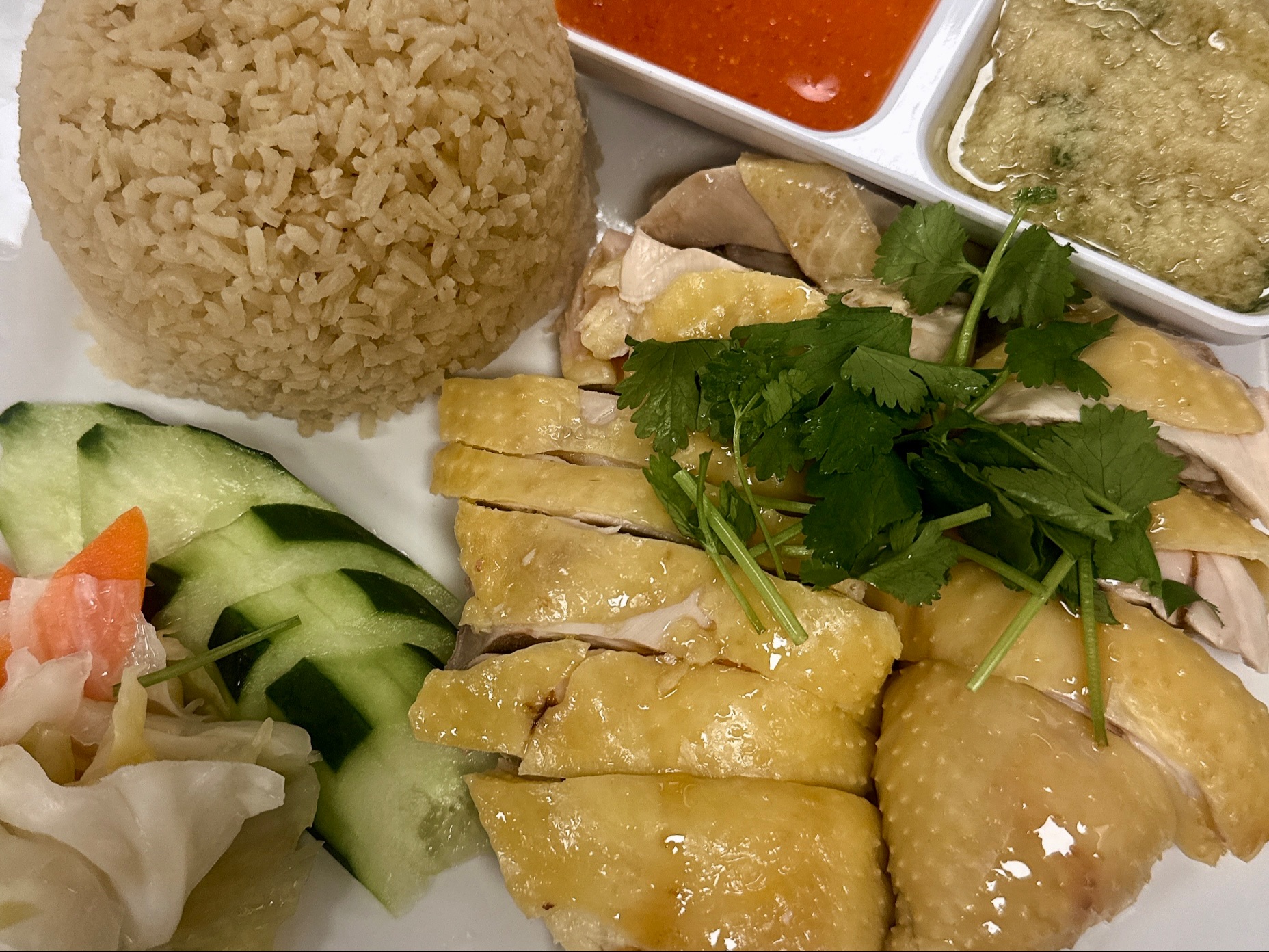 18. Singaporean Hainan Chicken 海南鸡饭