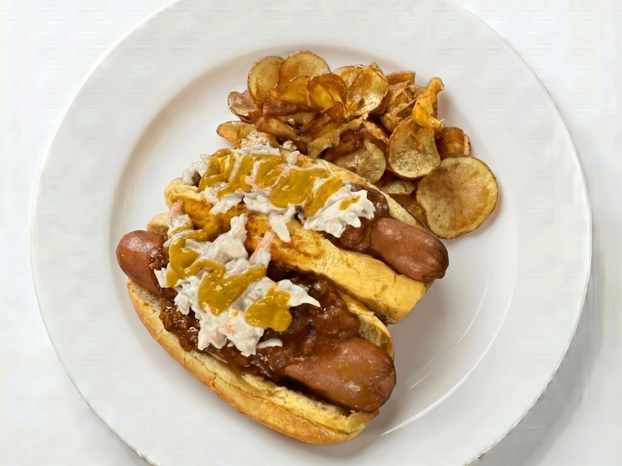 Kids Chili Dog.
