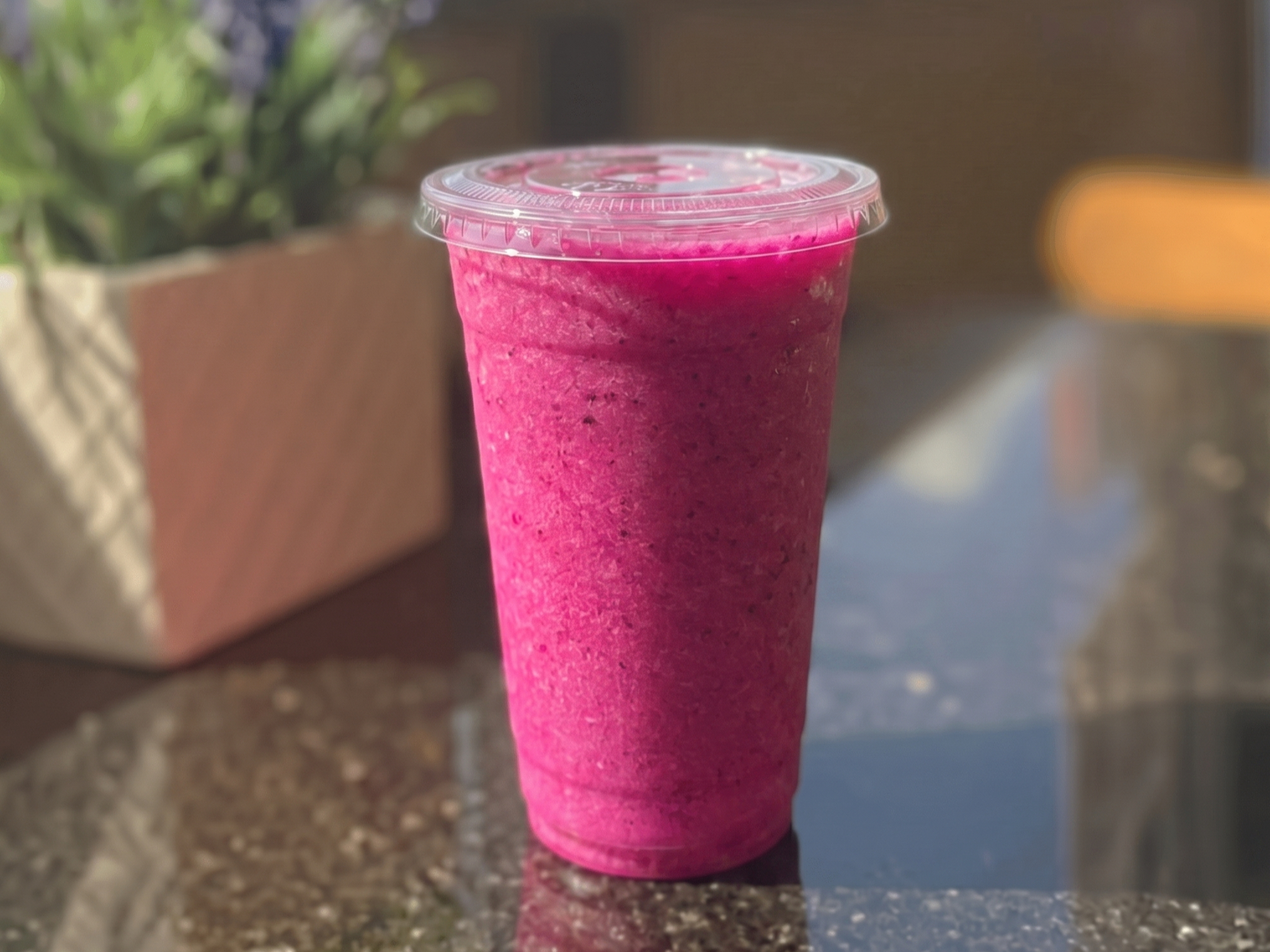 Dragon Fruit Smoothie.