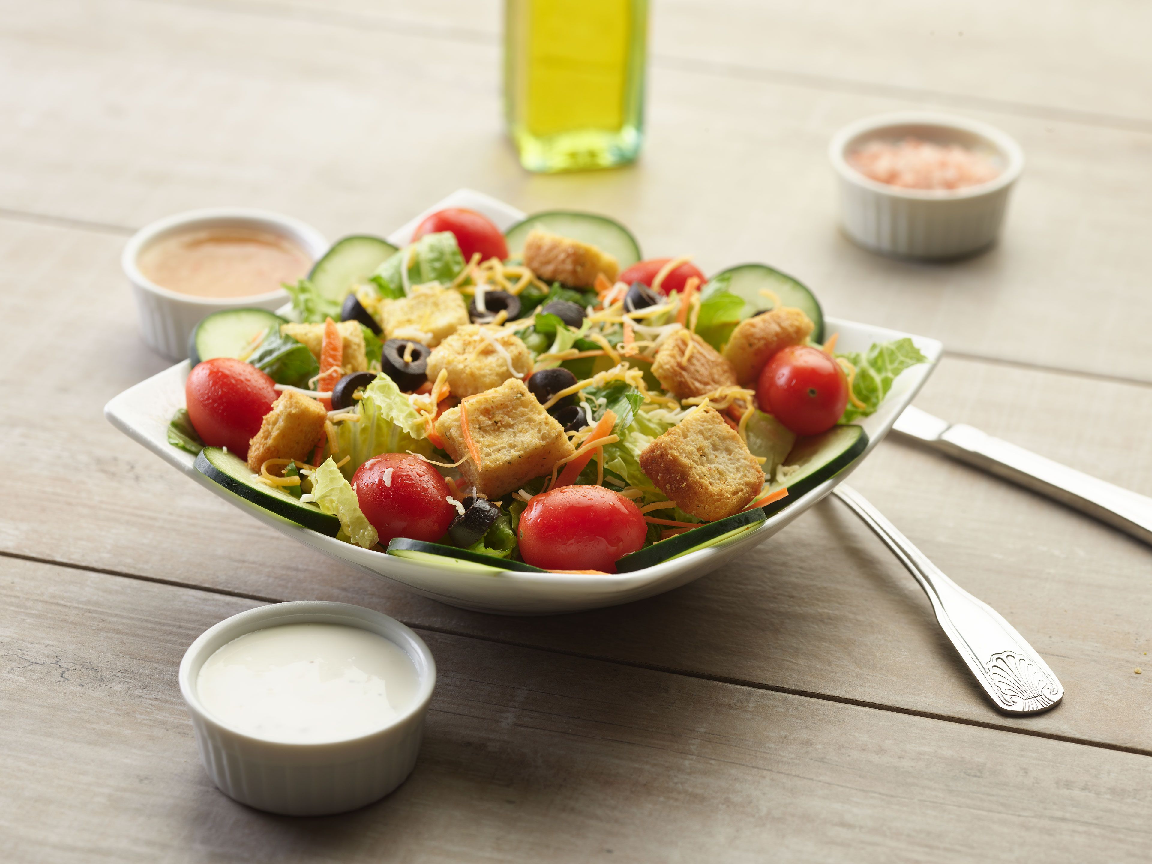 Lunch-Crisp Caesar Salad.