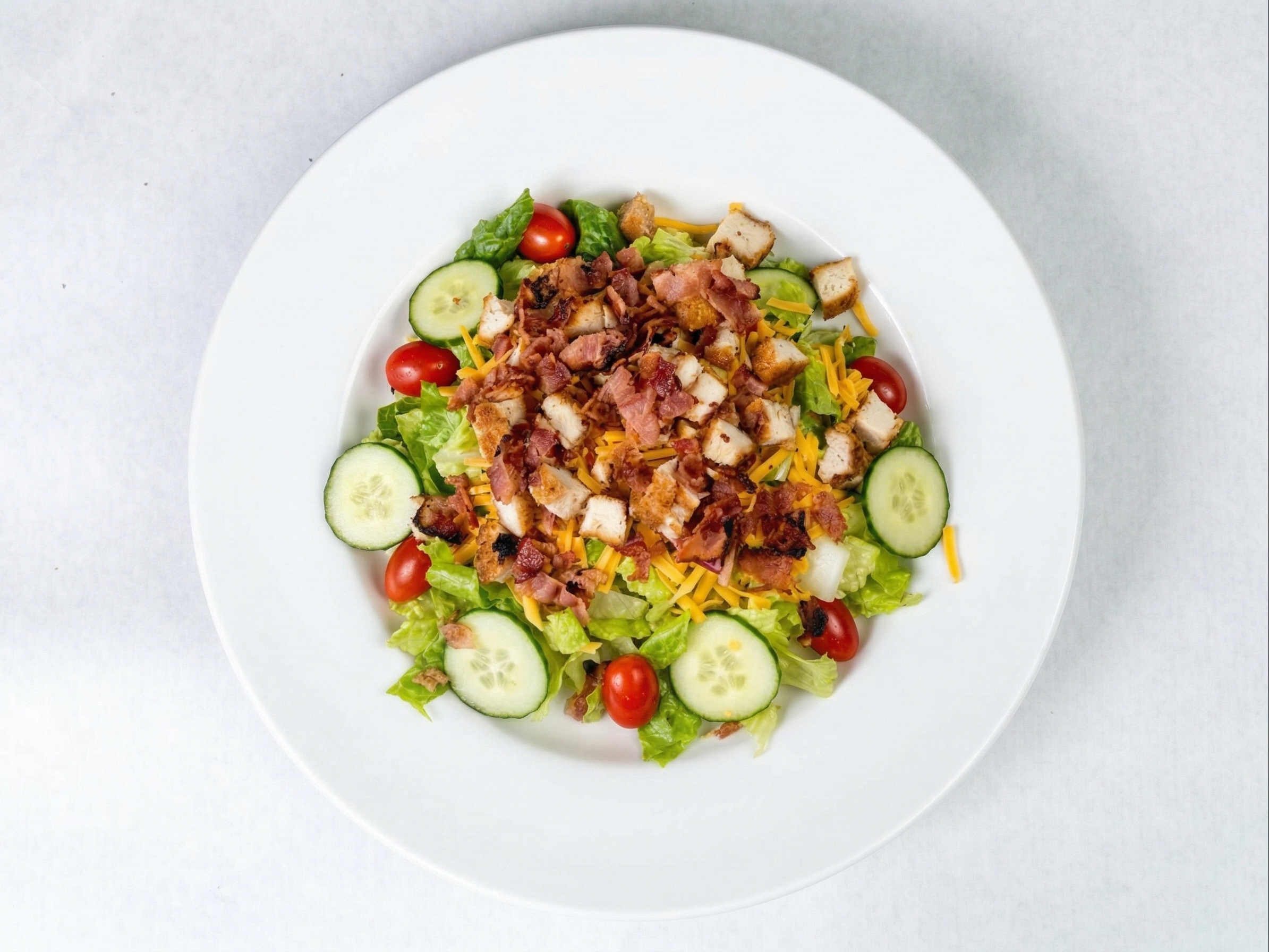 Chicken Bacon Ranch Salad.