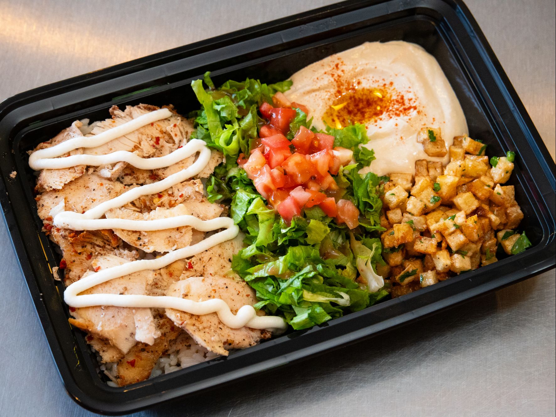 Chicken Shawarma Plate