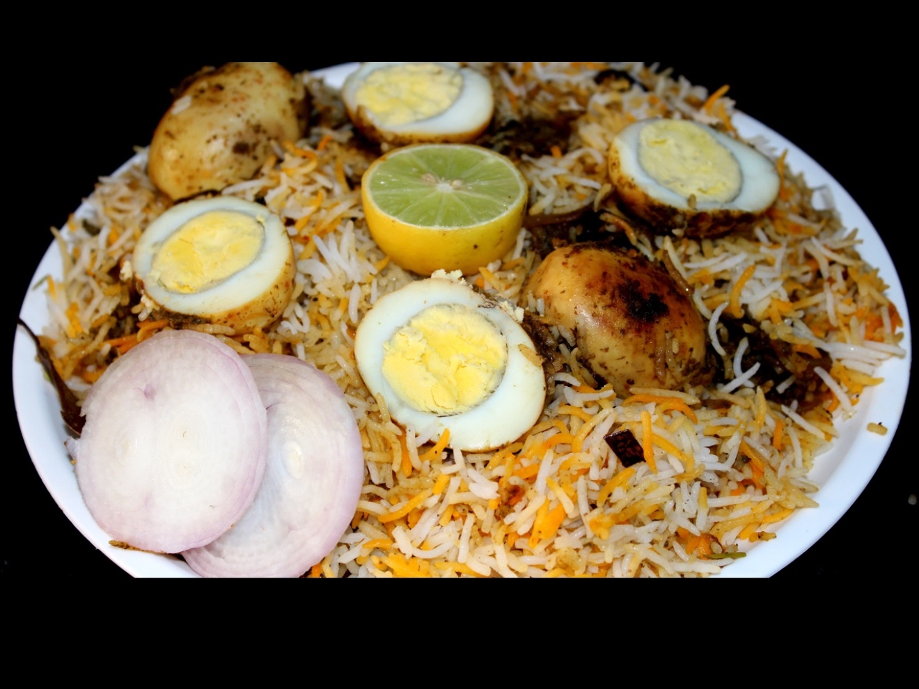 Egg Biryani.