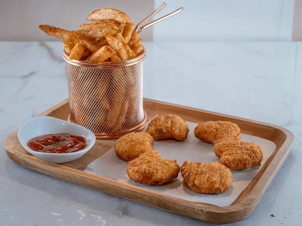 Chicken Nuggets W/Fries