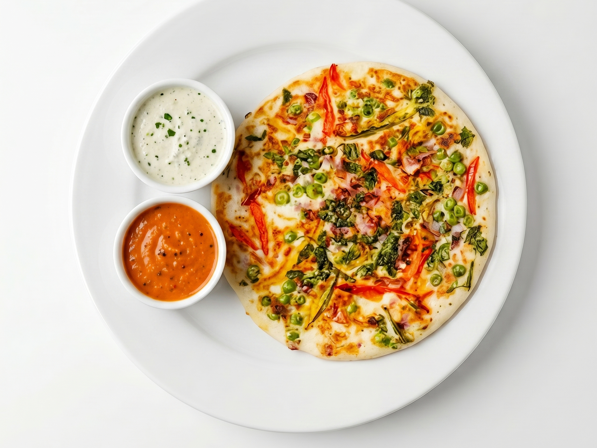 Mixed Vegetable Uttapam