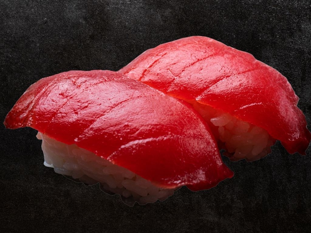 Maguro - Tuna Nigiri*.