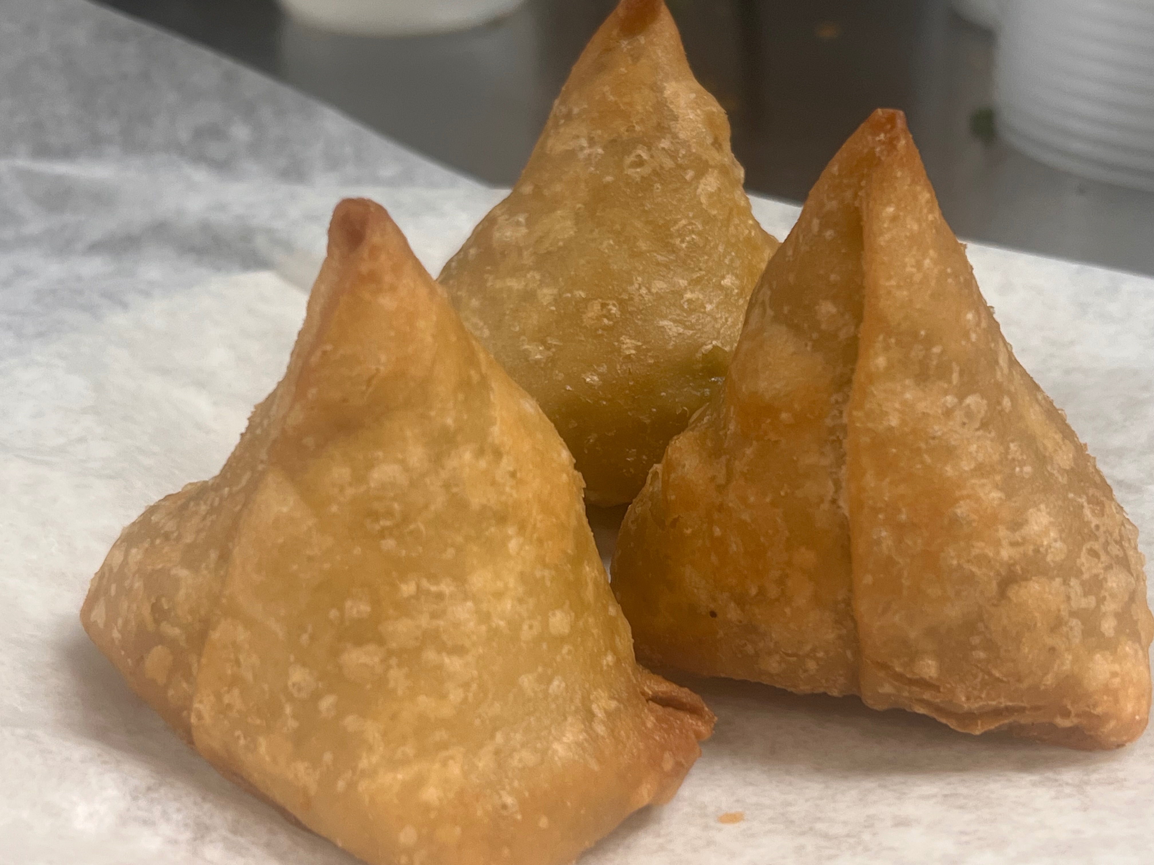 Vegetable Samosa.