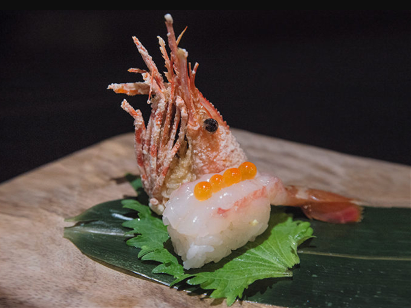 Sweet Shrimp Nigiri.