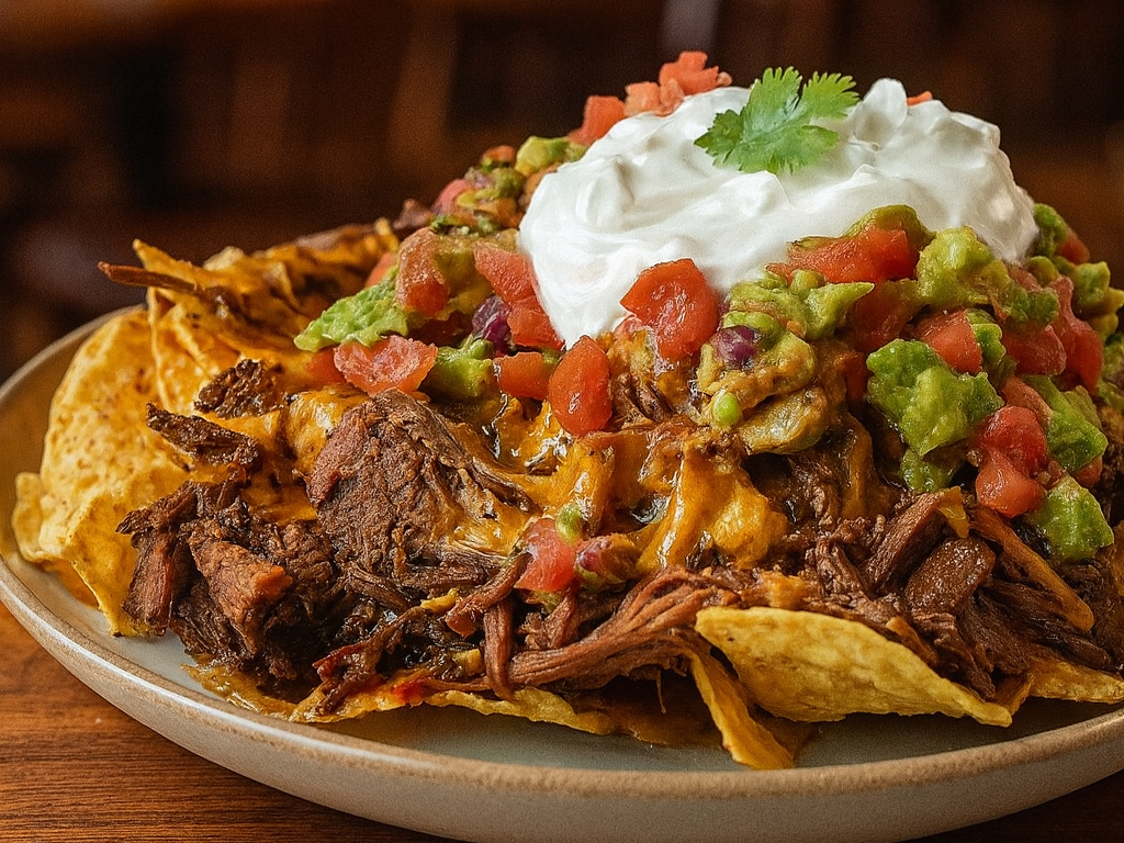 NACHOS BARBACOA