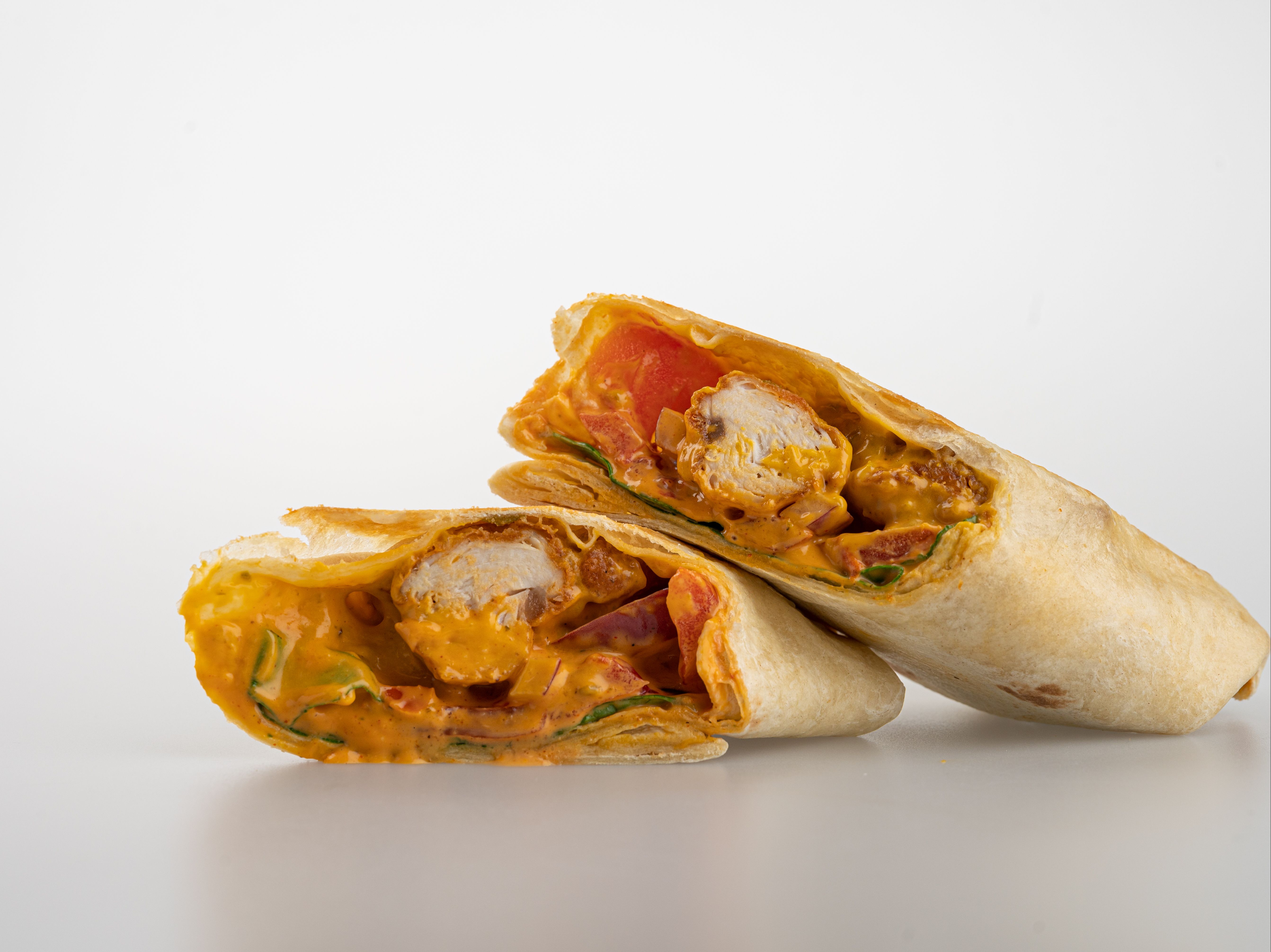 Chicken Tender Wrap.
