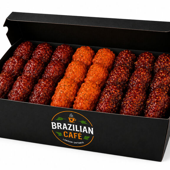 30 Hot Wings (3 Flavors)