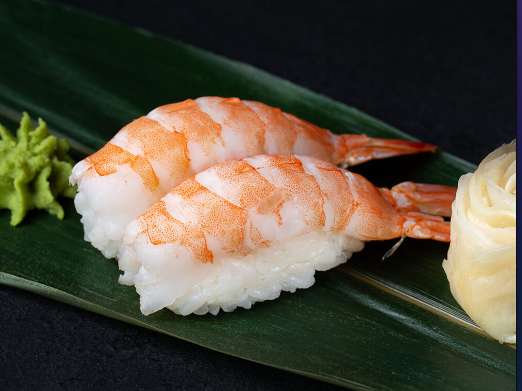Shrimp Nigiri.