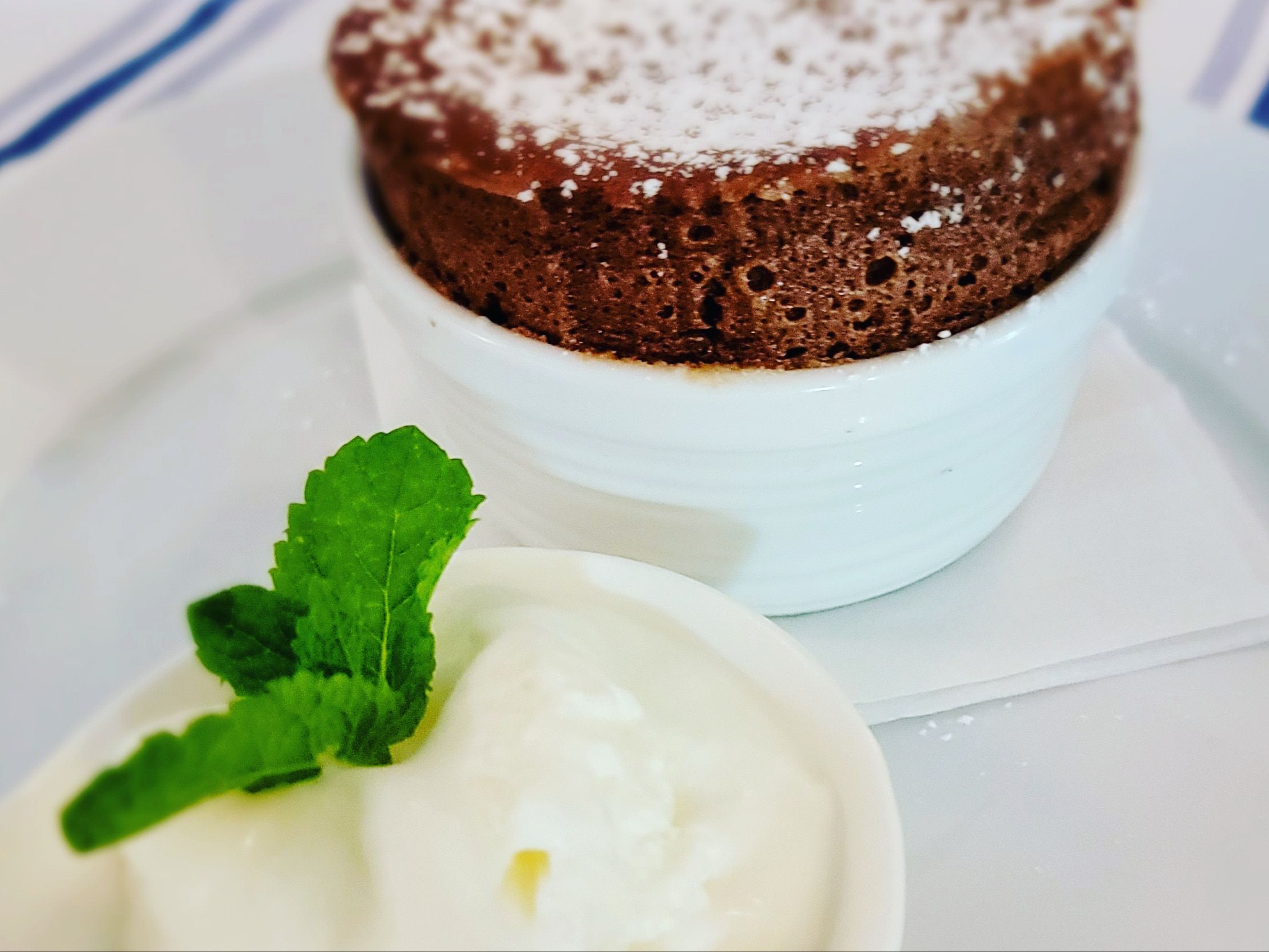 Chocolate Godiva Souffle