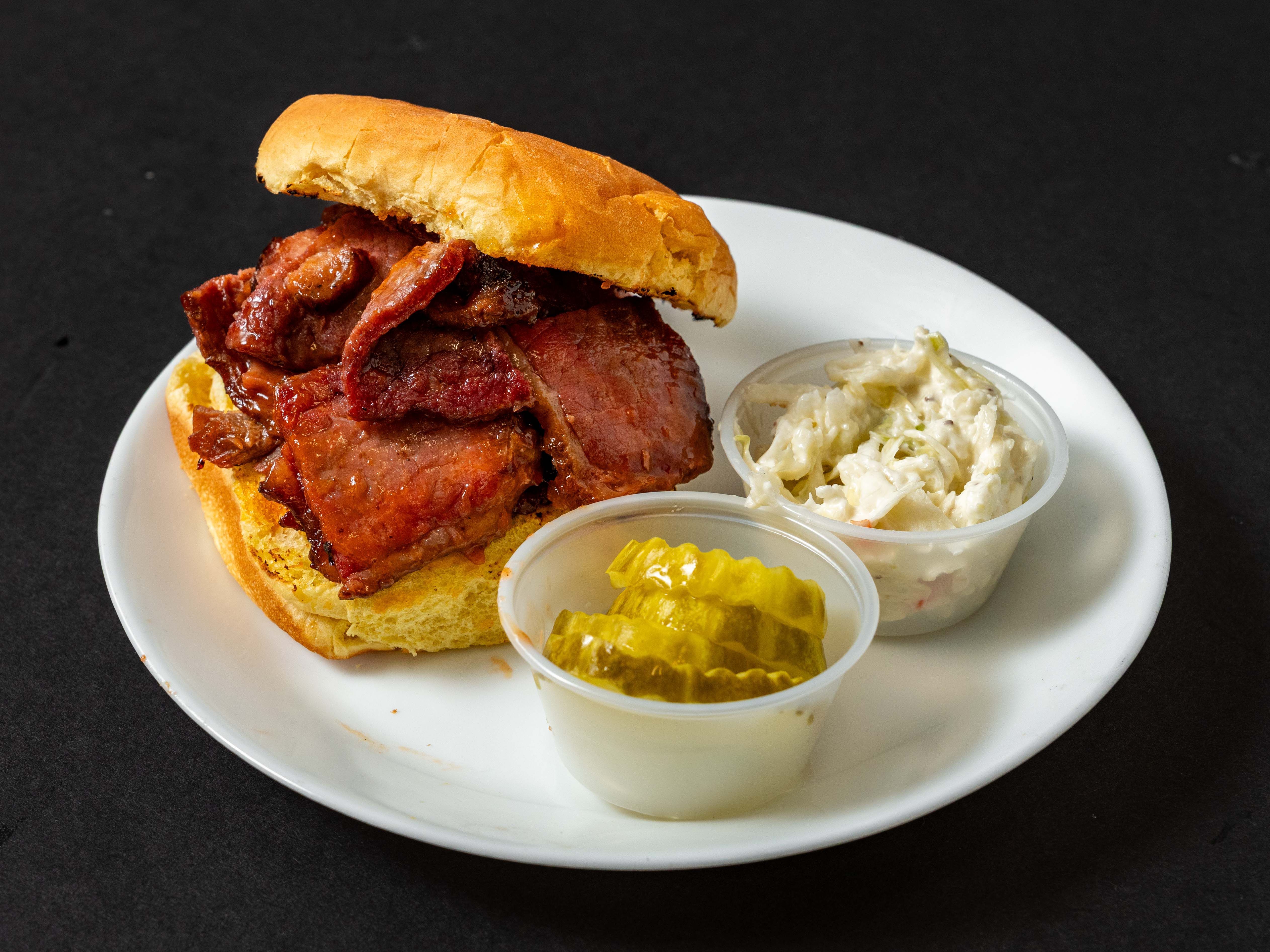 21. Beef Brisket Sandwich.