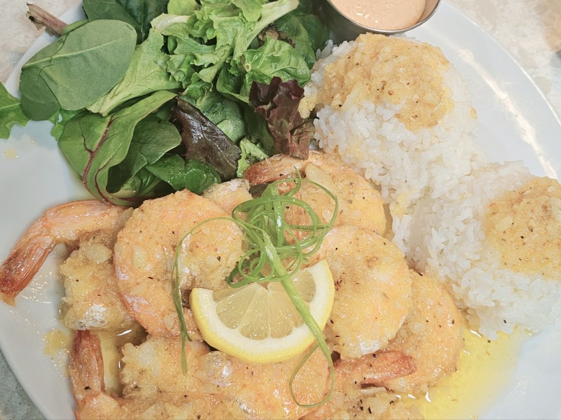 Garlic Shrimp.