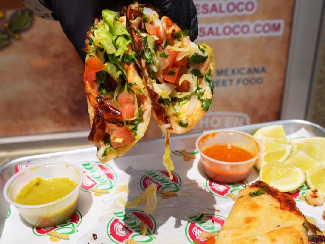 Veggie Quesa Taco (Loco Wednesday Special)