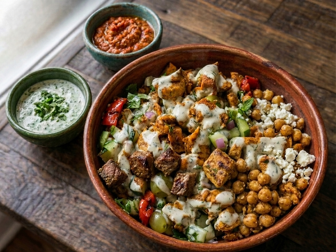 Mixed Protein Salad.