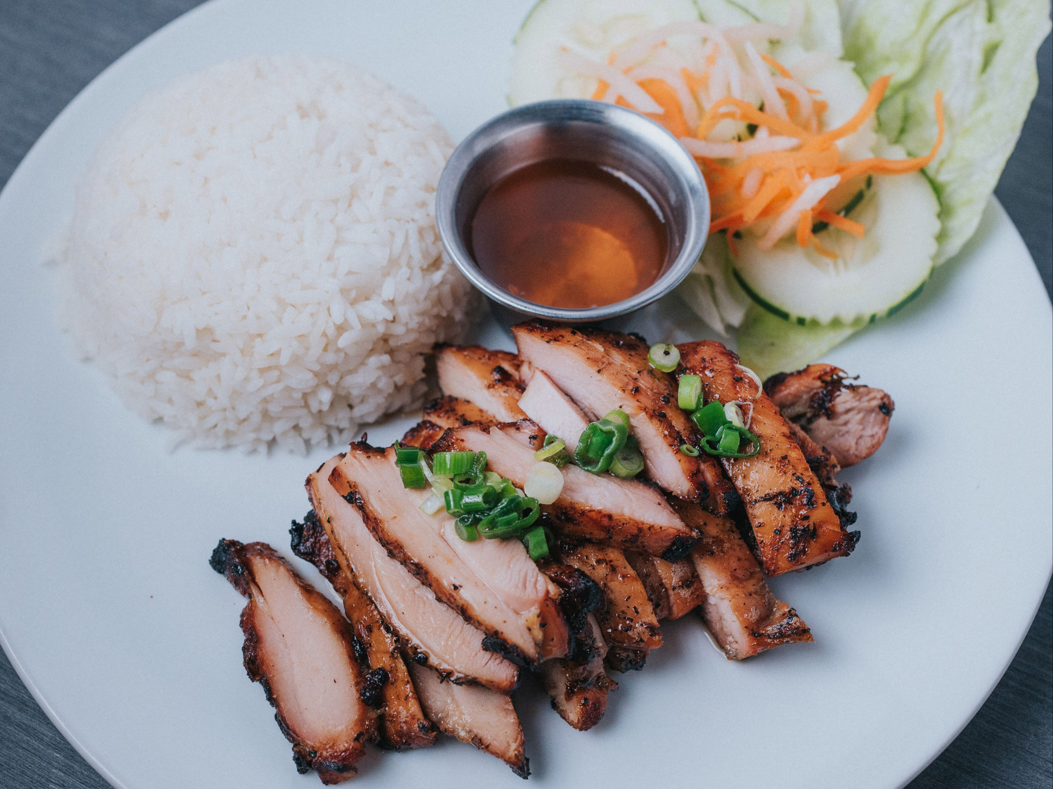R2 - Grilled Chicken Rice.