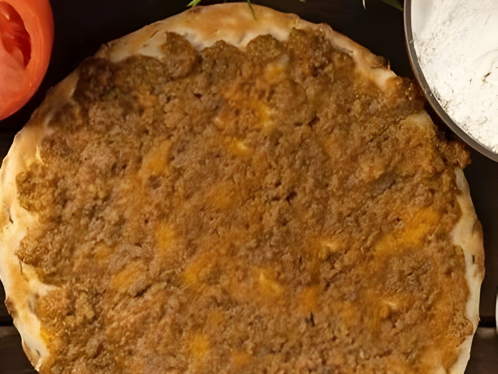 Beef/Sfeha - Flat Bread.