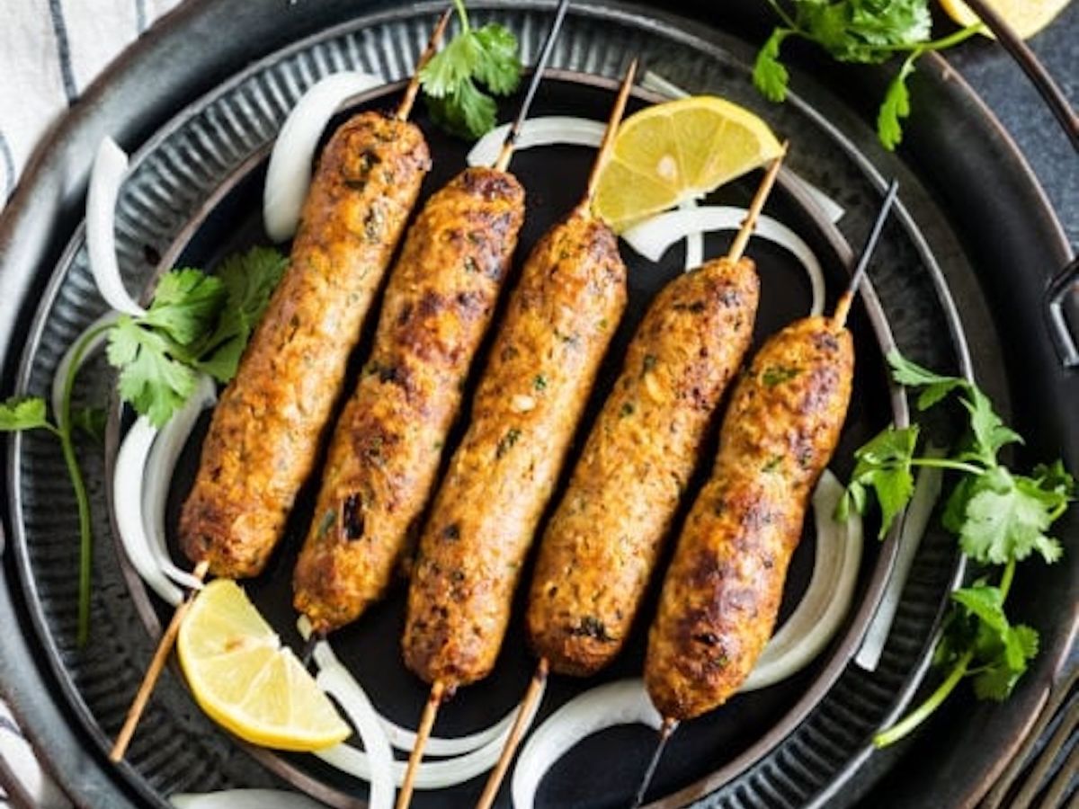 Chicken Sheek Kebab.