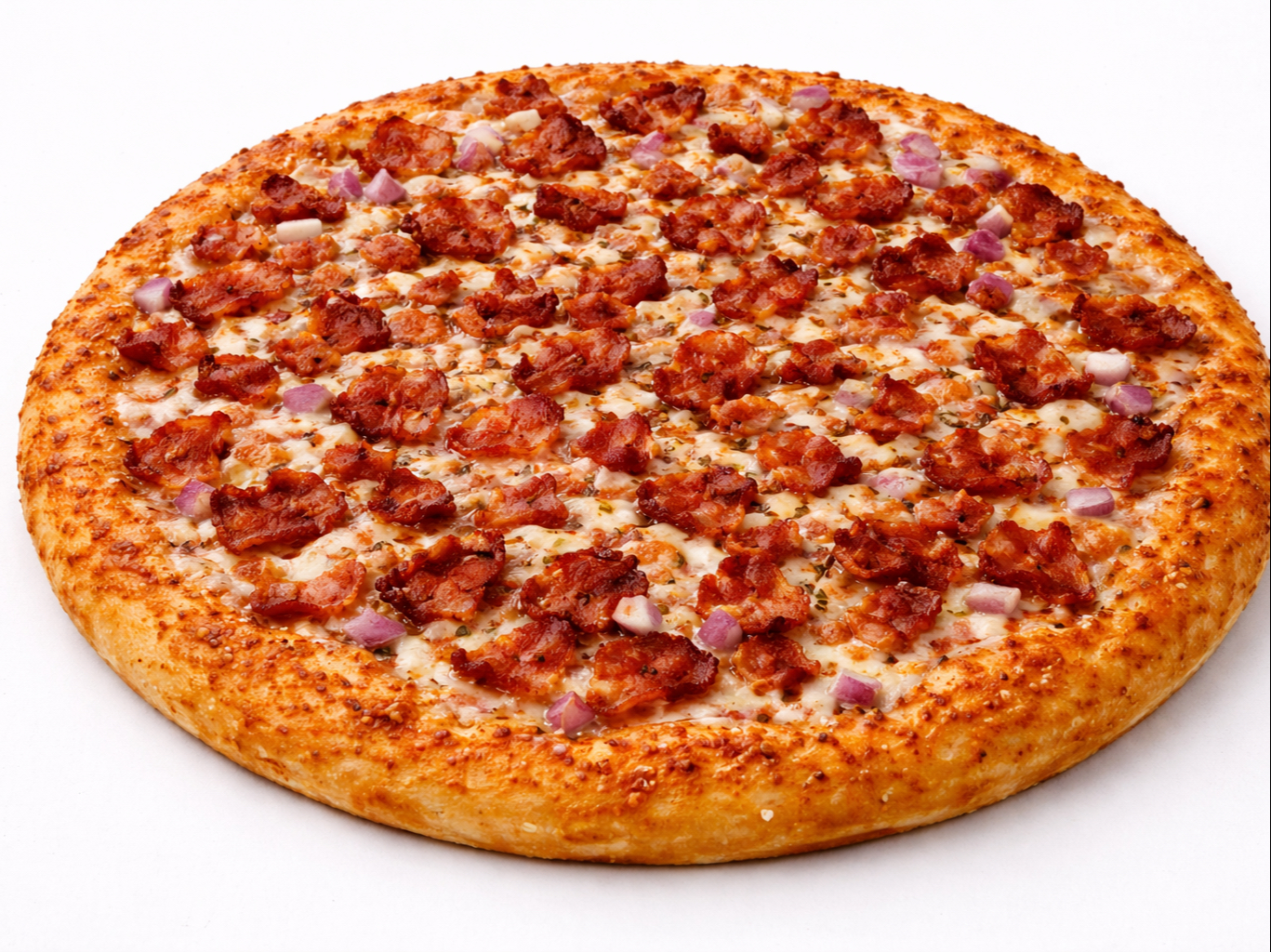 Loaded Bacon Pizza⭐.