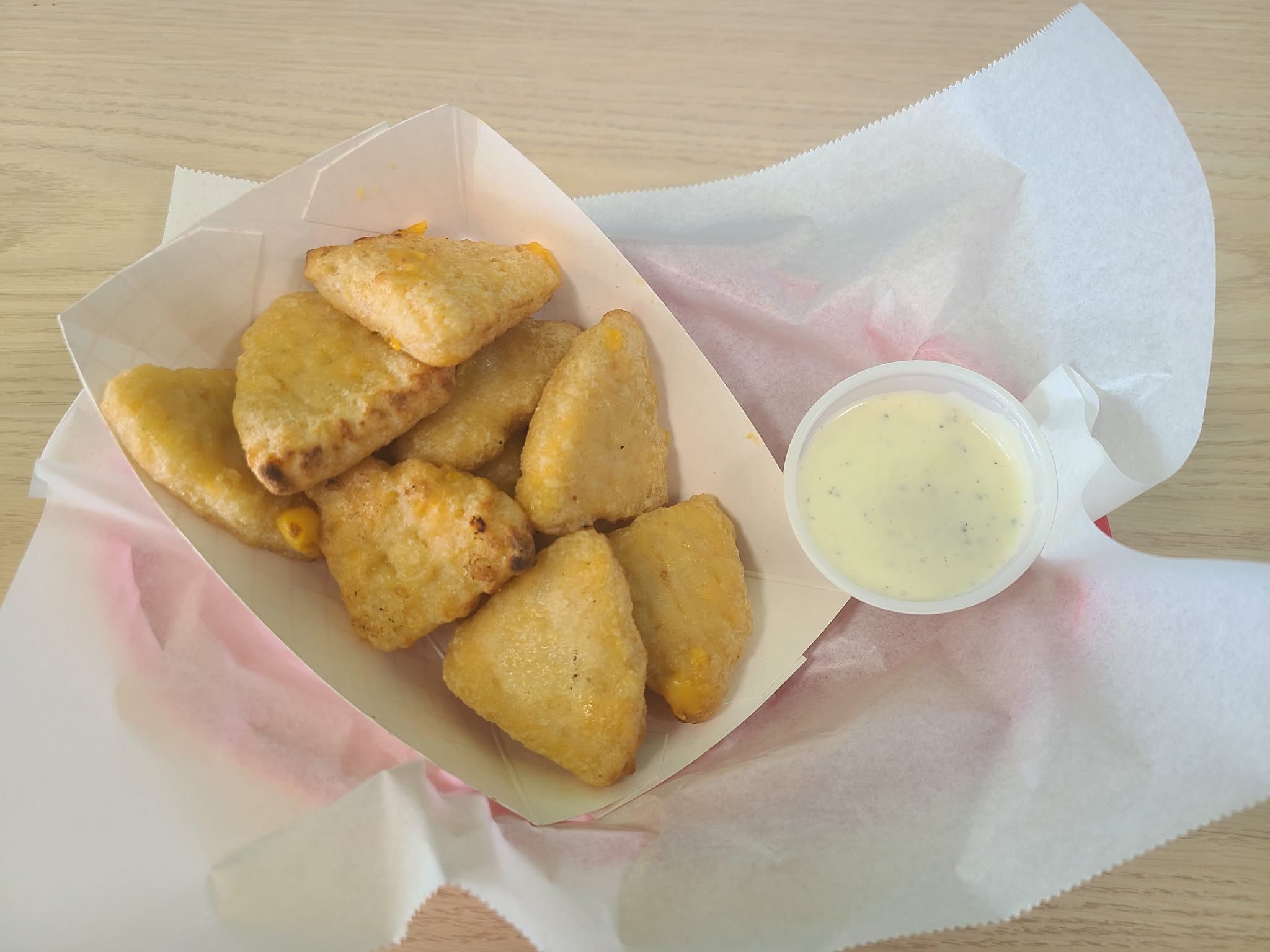 Mac & Cheese Wedges Small Order.