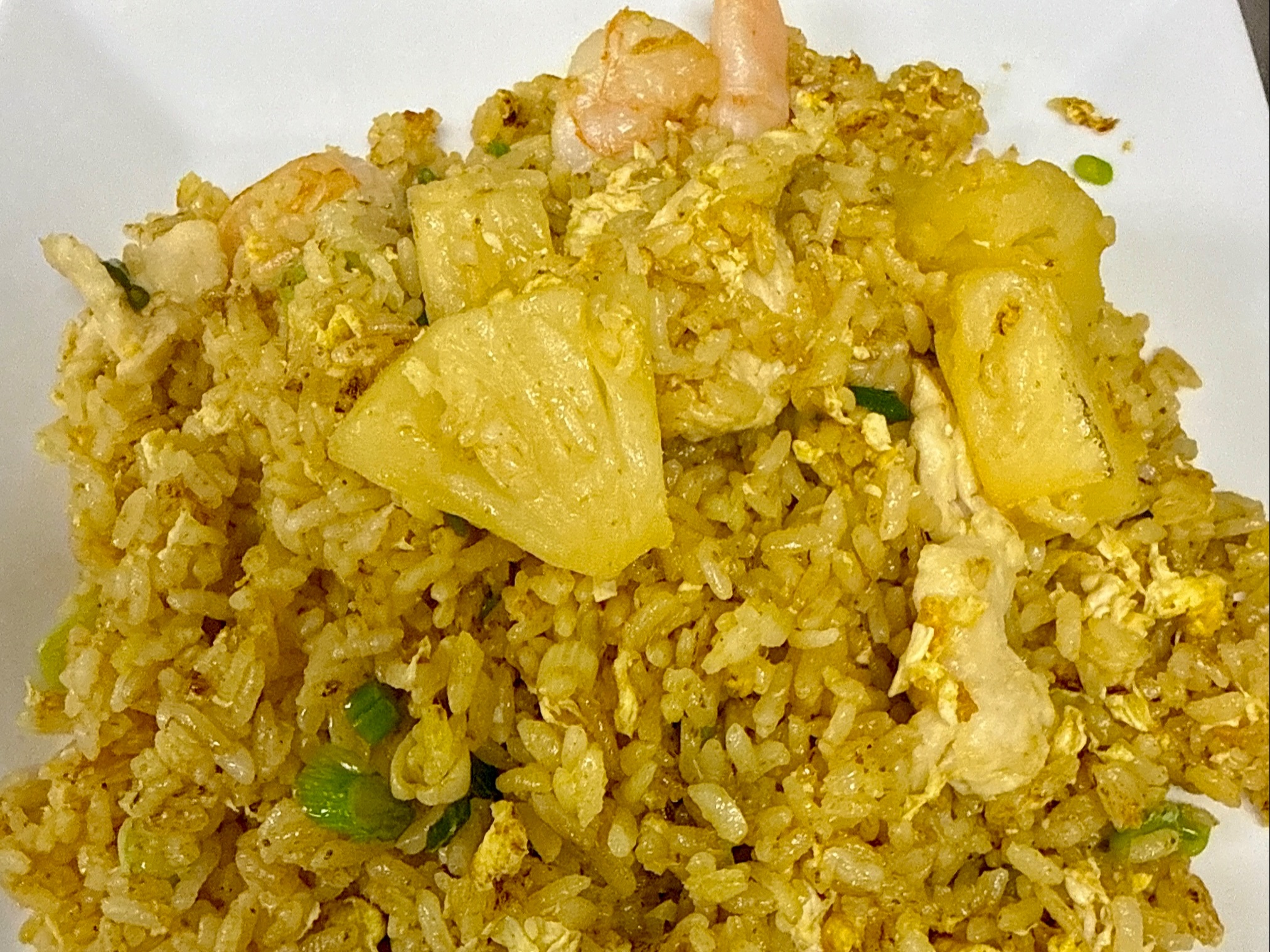 Pineapple Fried Rice.