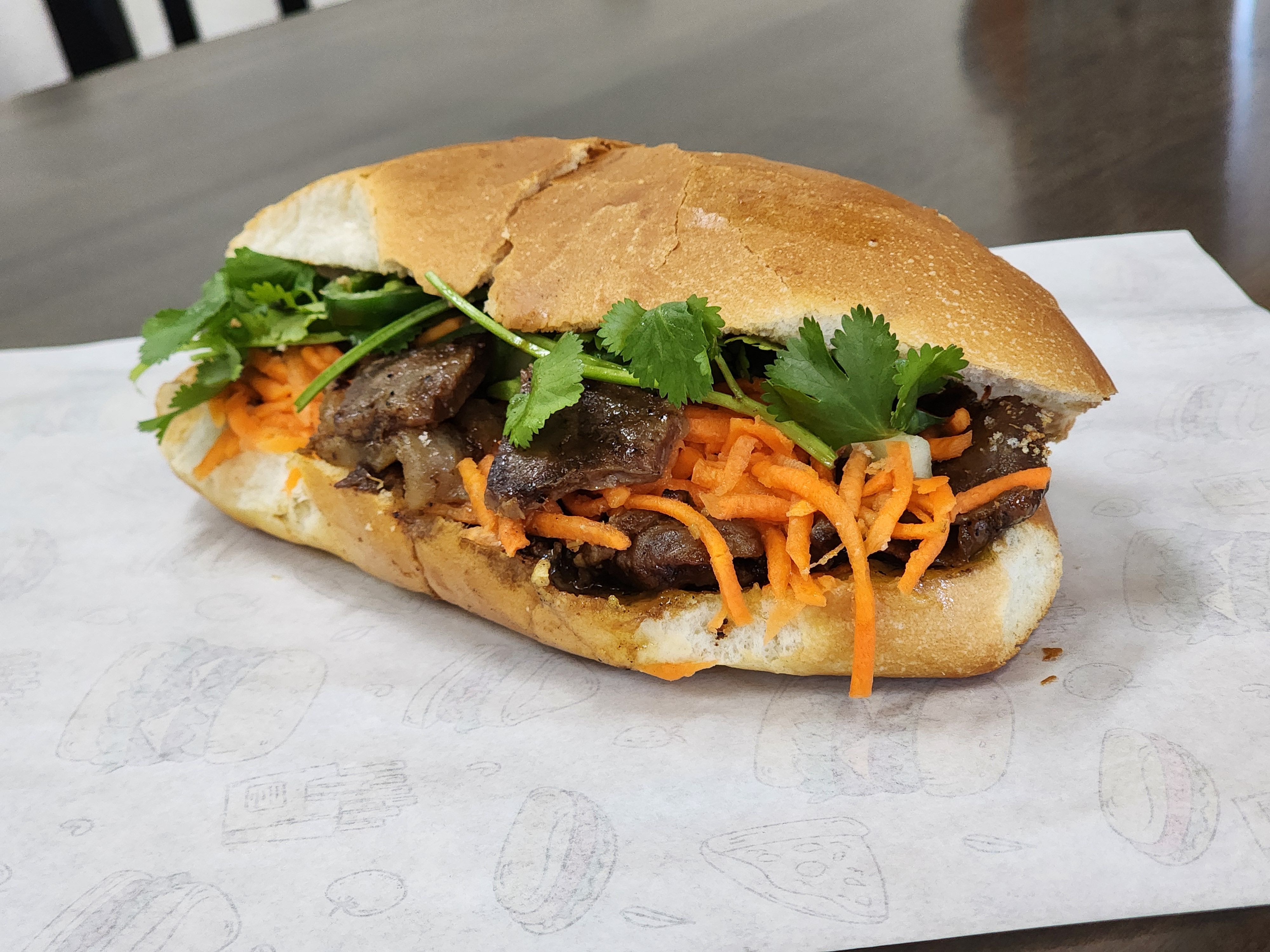 B1p. Grilled Pork Banh Mi (Bread)