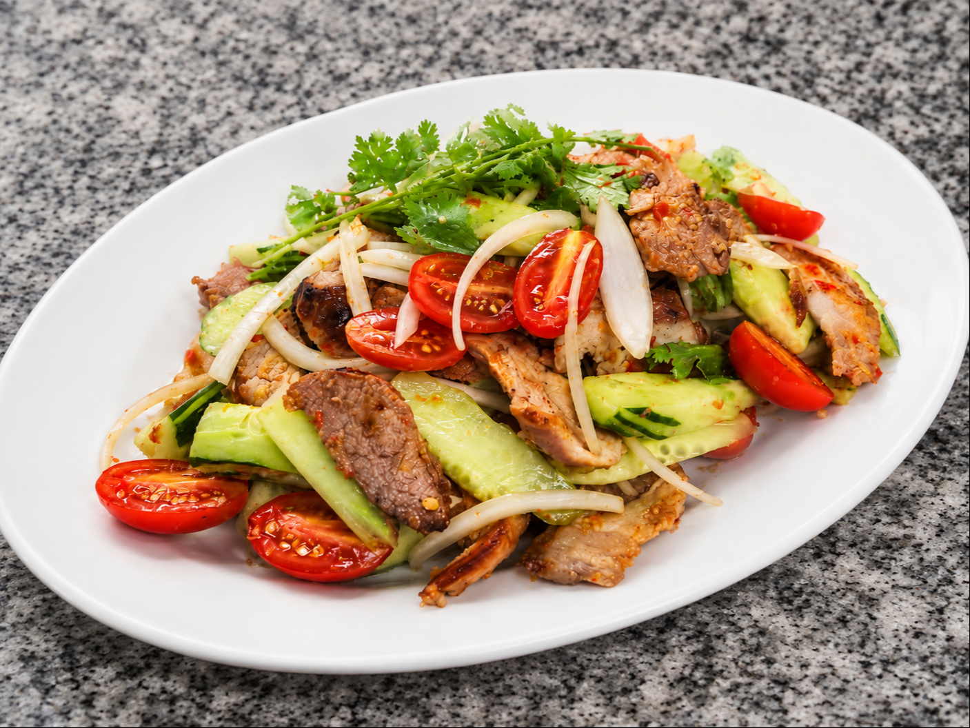 Crying Tiger Salad.