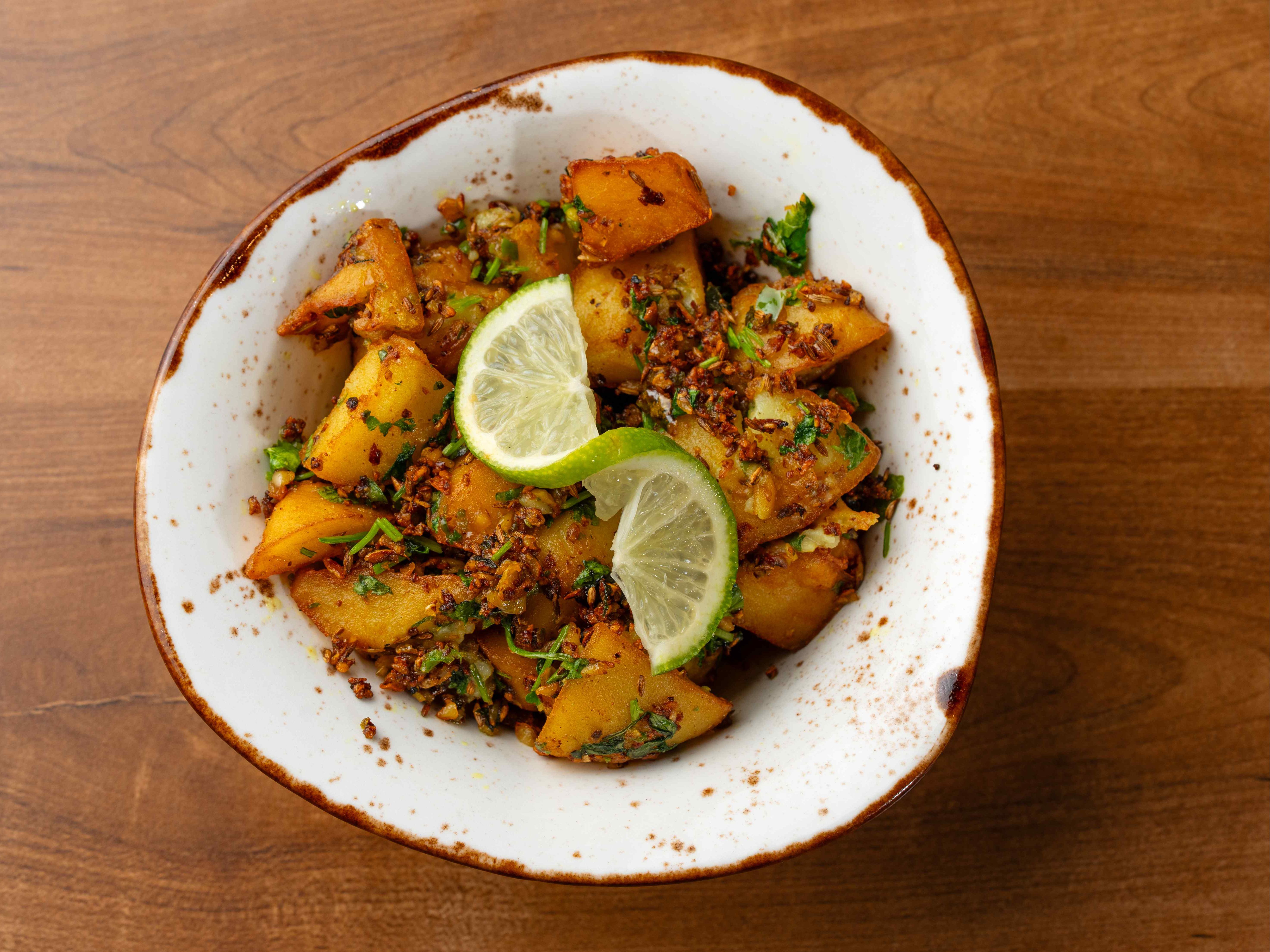 Lasooni Jeera Aloo.