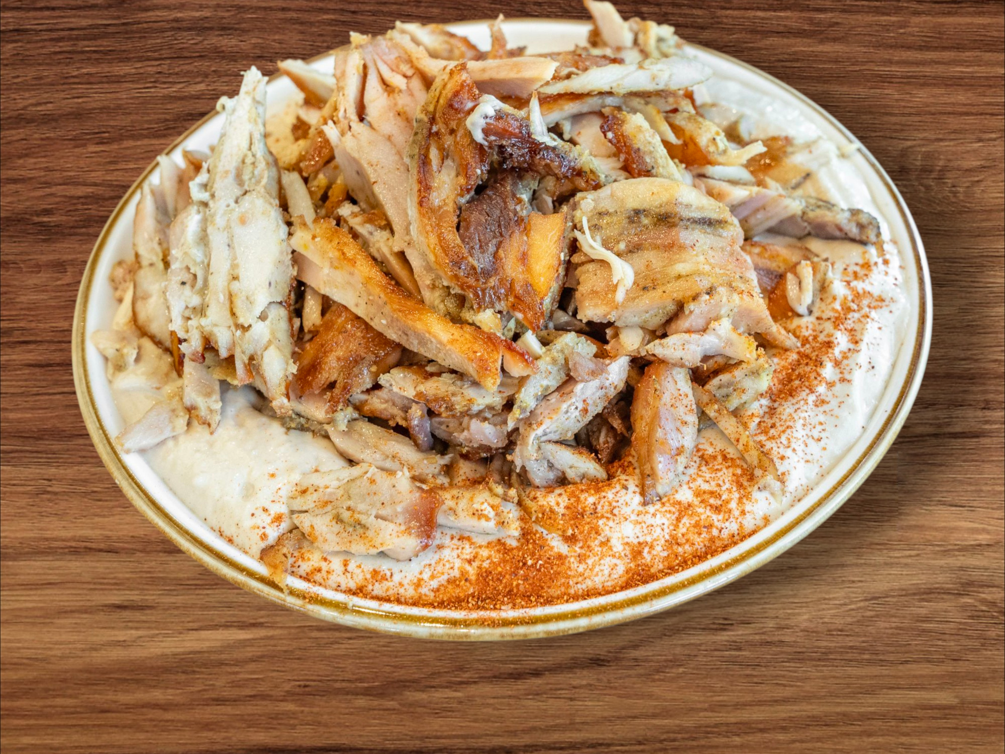Humus Shawarma.