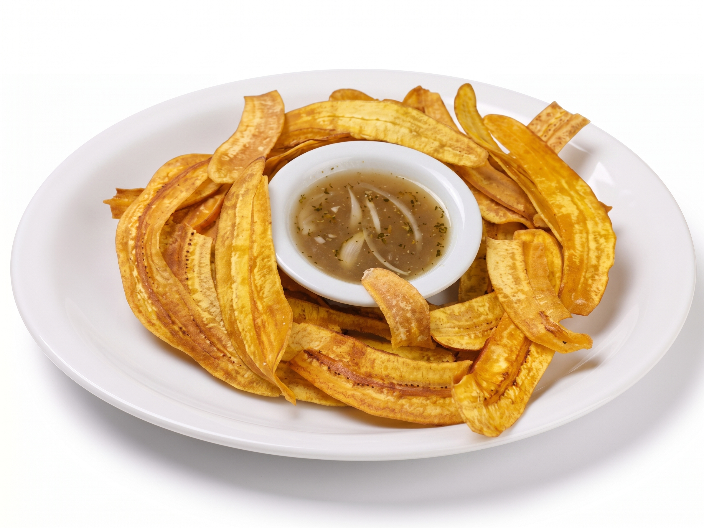 Yuca with Garlic Sauce.