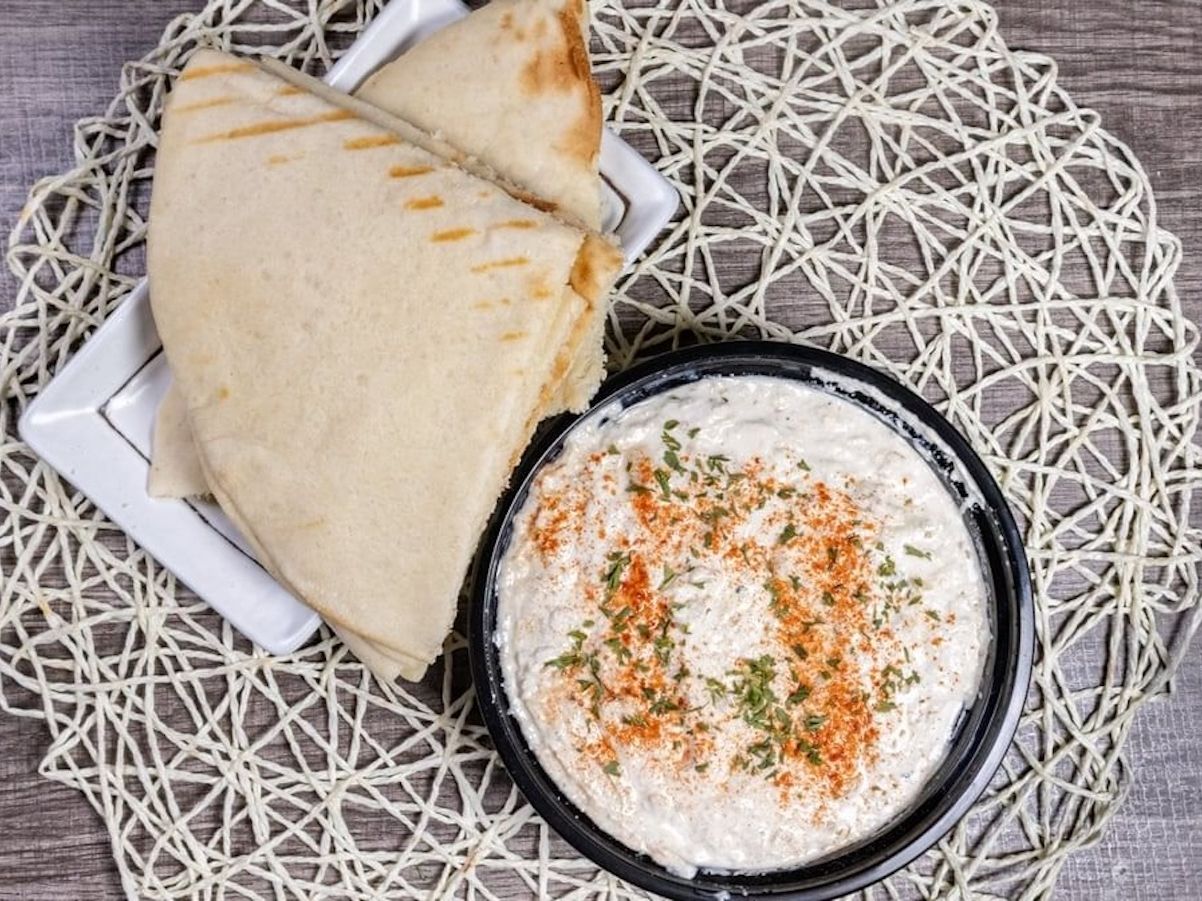 Baba Ganooj Eggplant.