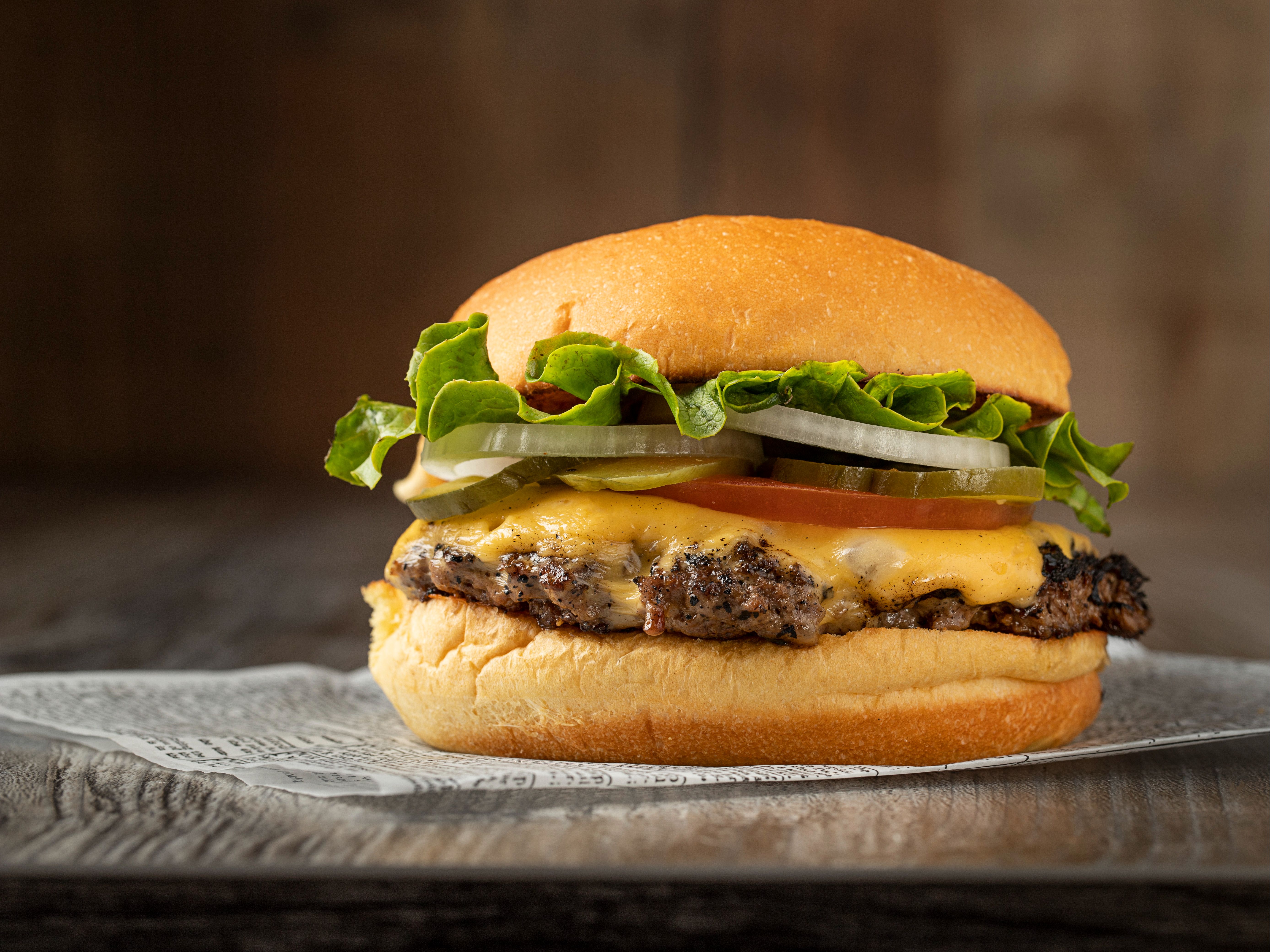 Burger Angus Beef (Single).