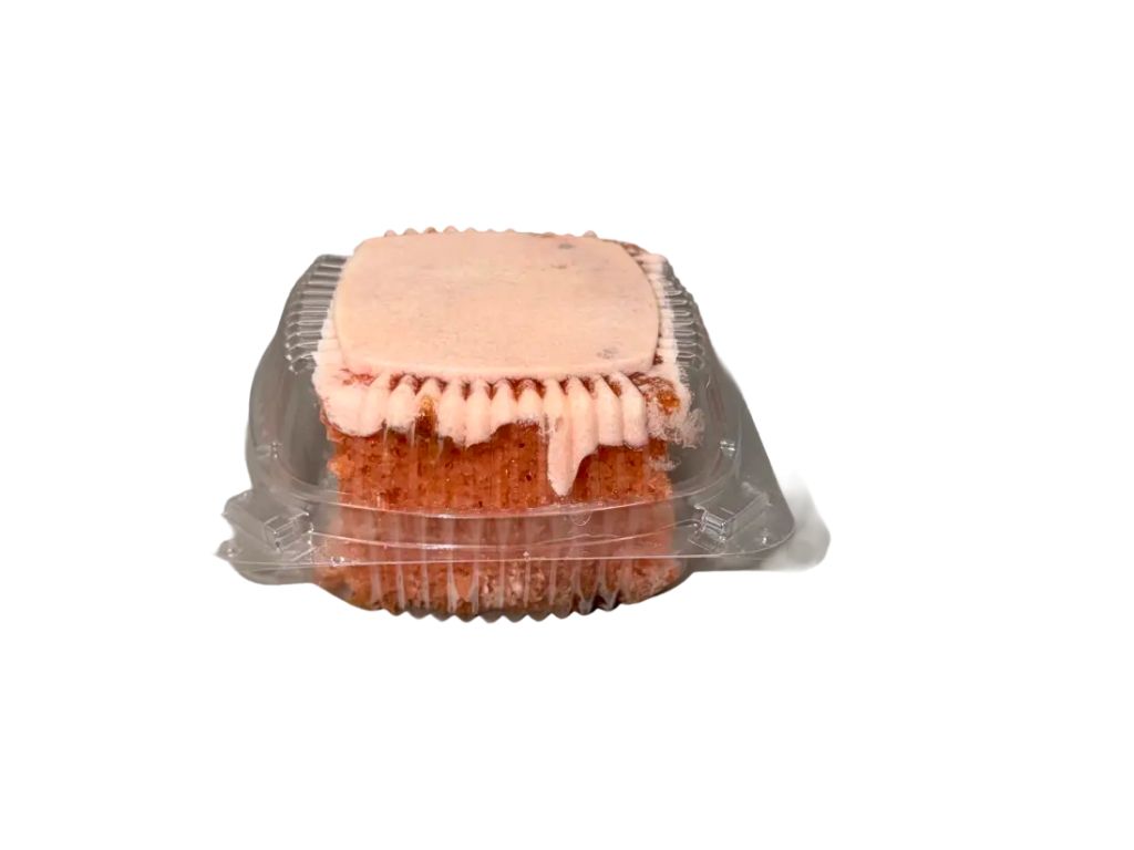Cake: Strawberry Rum Cake Slice