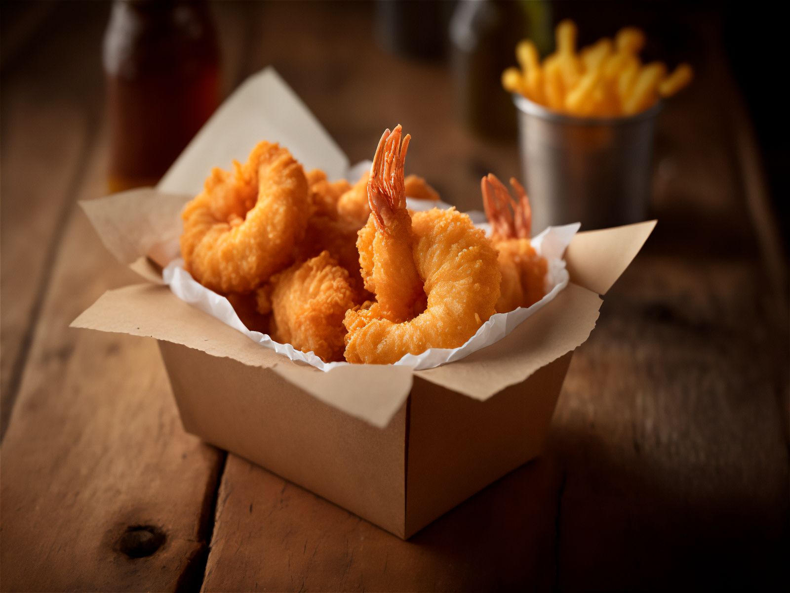 Spicy Asian Jumbo Shrimp(Breaded) 8pcs