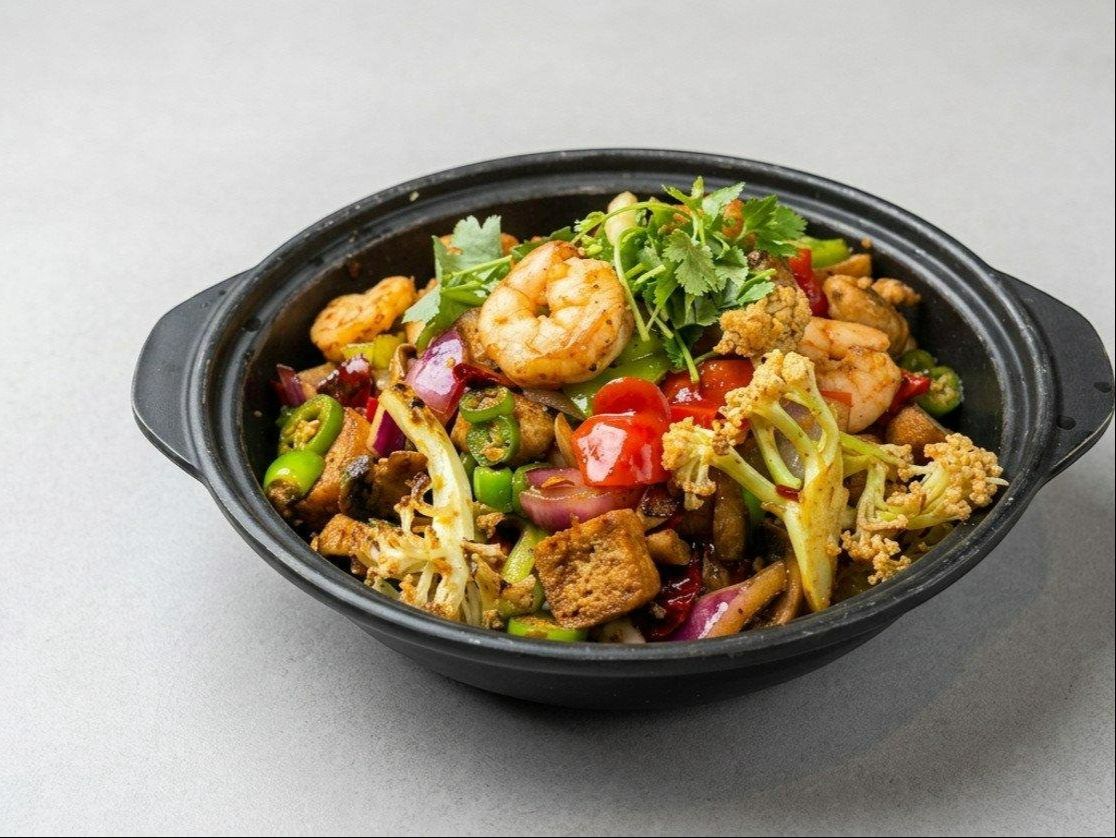Shrimp Dry Pot.