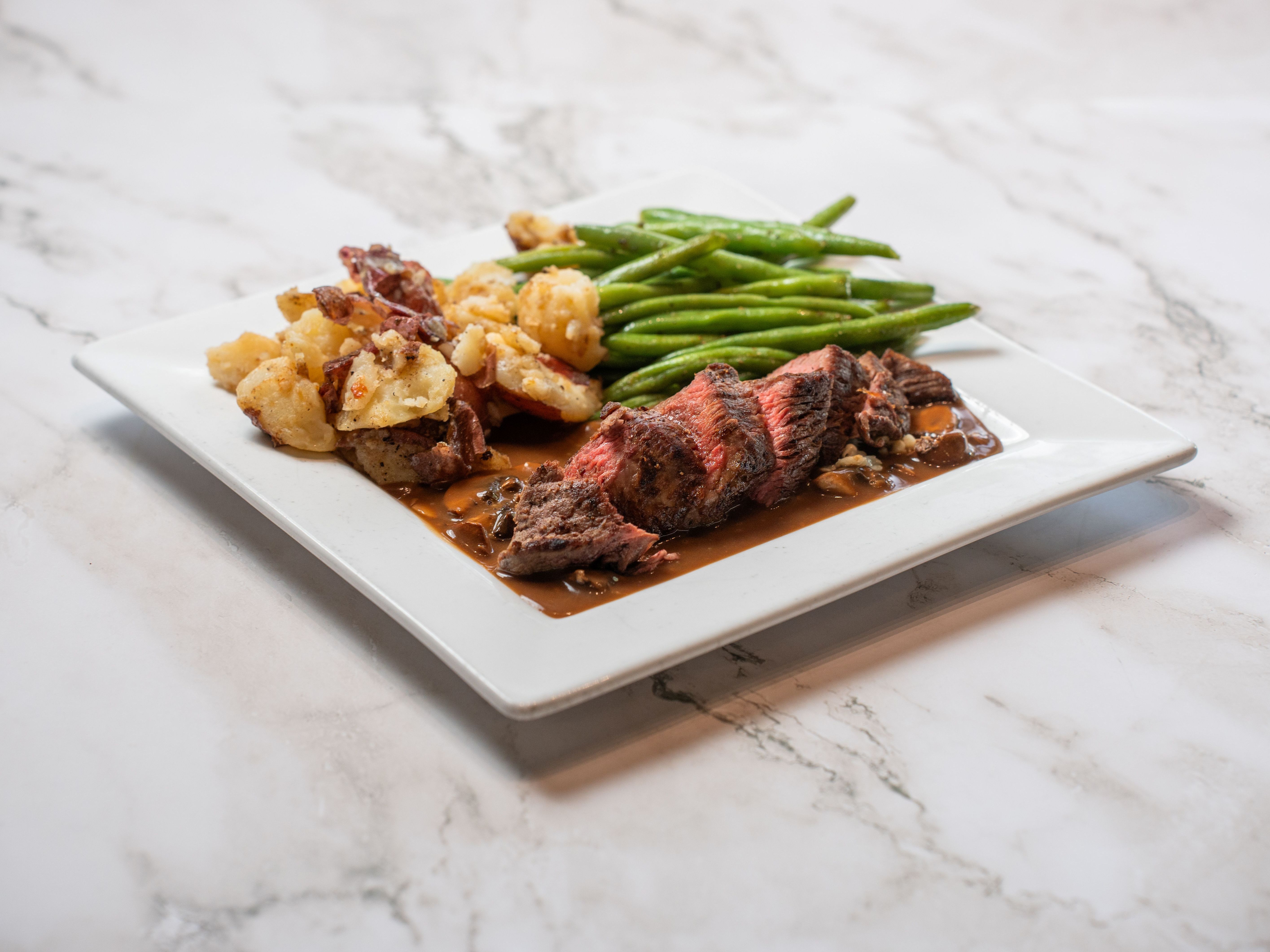 NY Strip Steak.