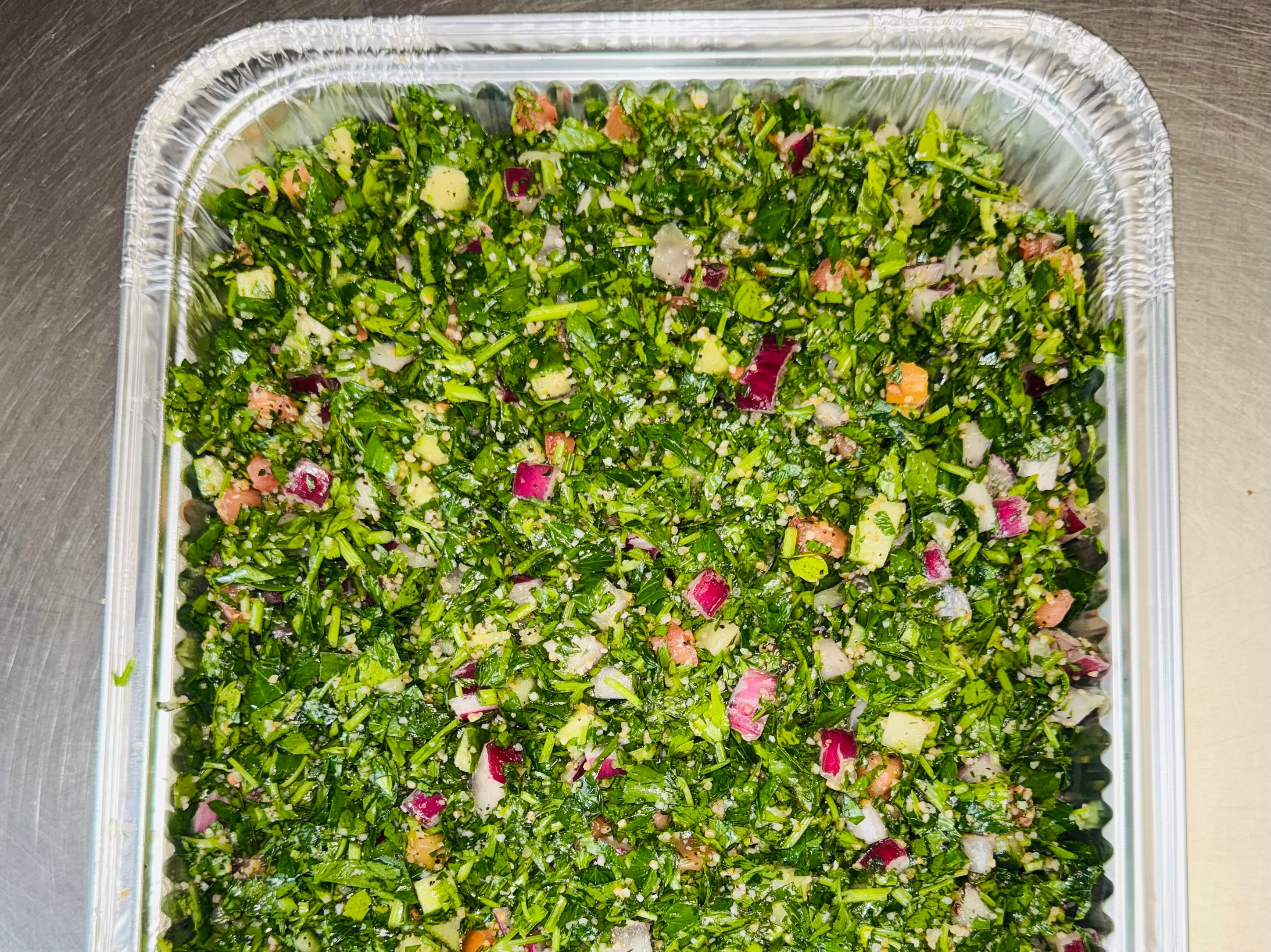 Half Tray Tabouli..