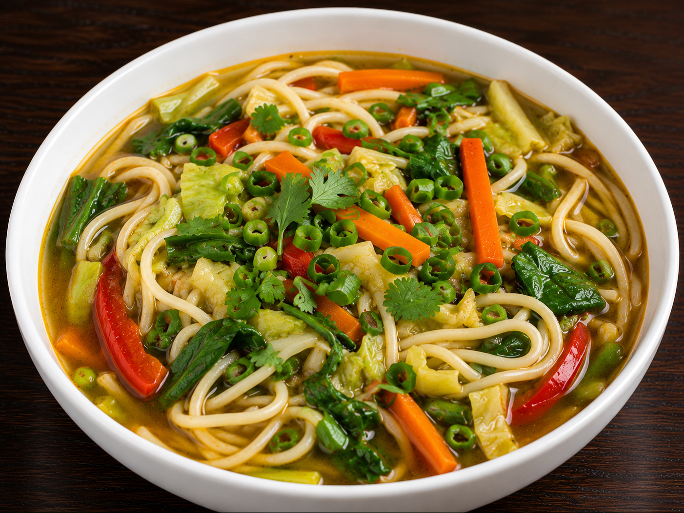 Veg Thupka (Vegan).