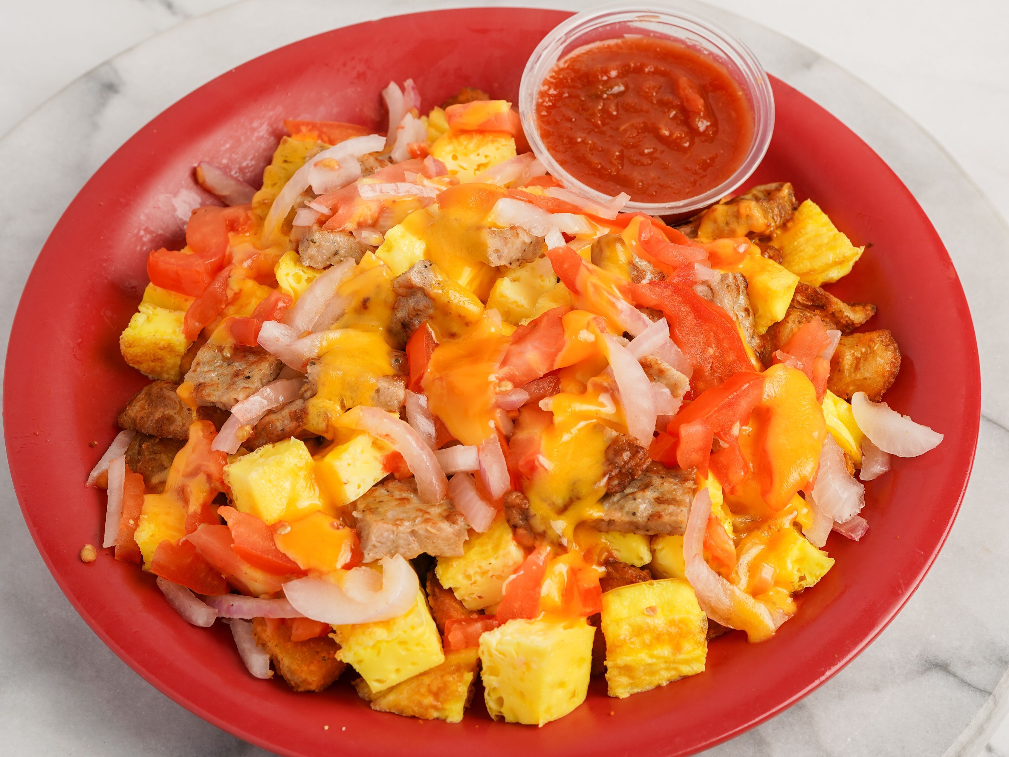 SCRAMBLE BOWL (NO BAGEL)