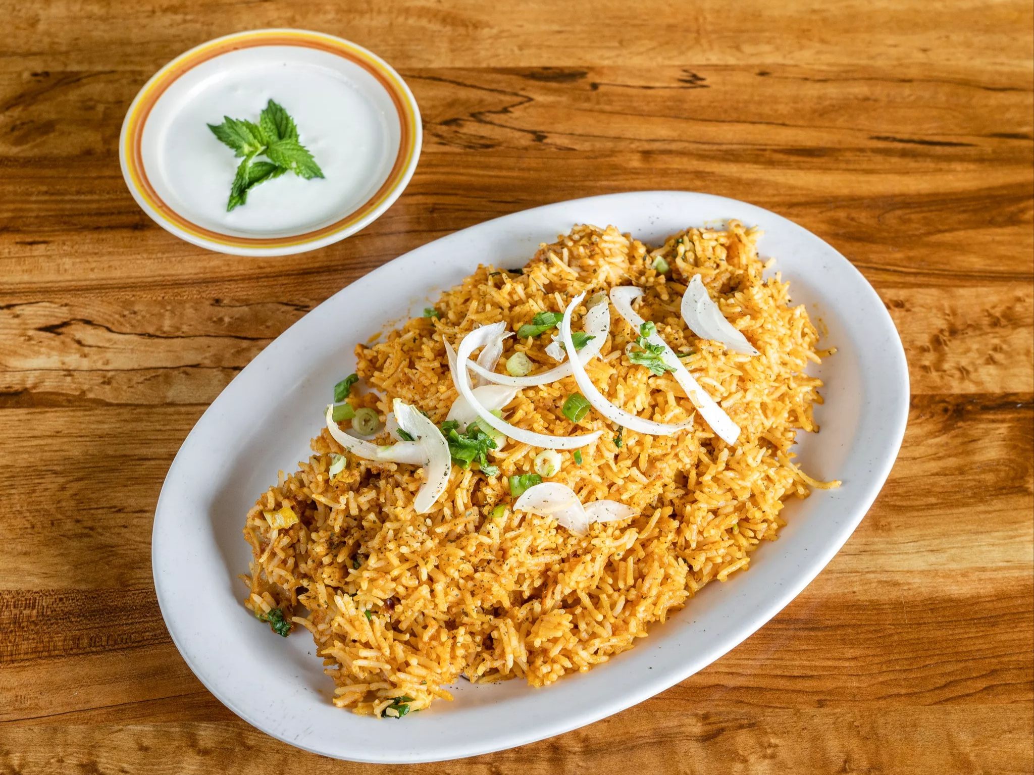 Fish Biryani.