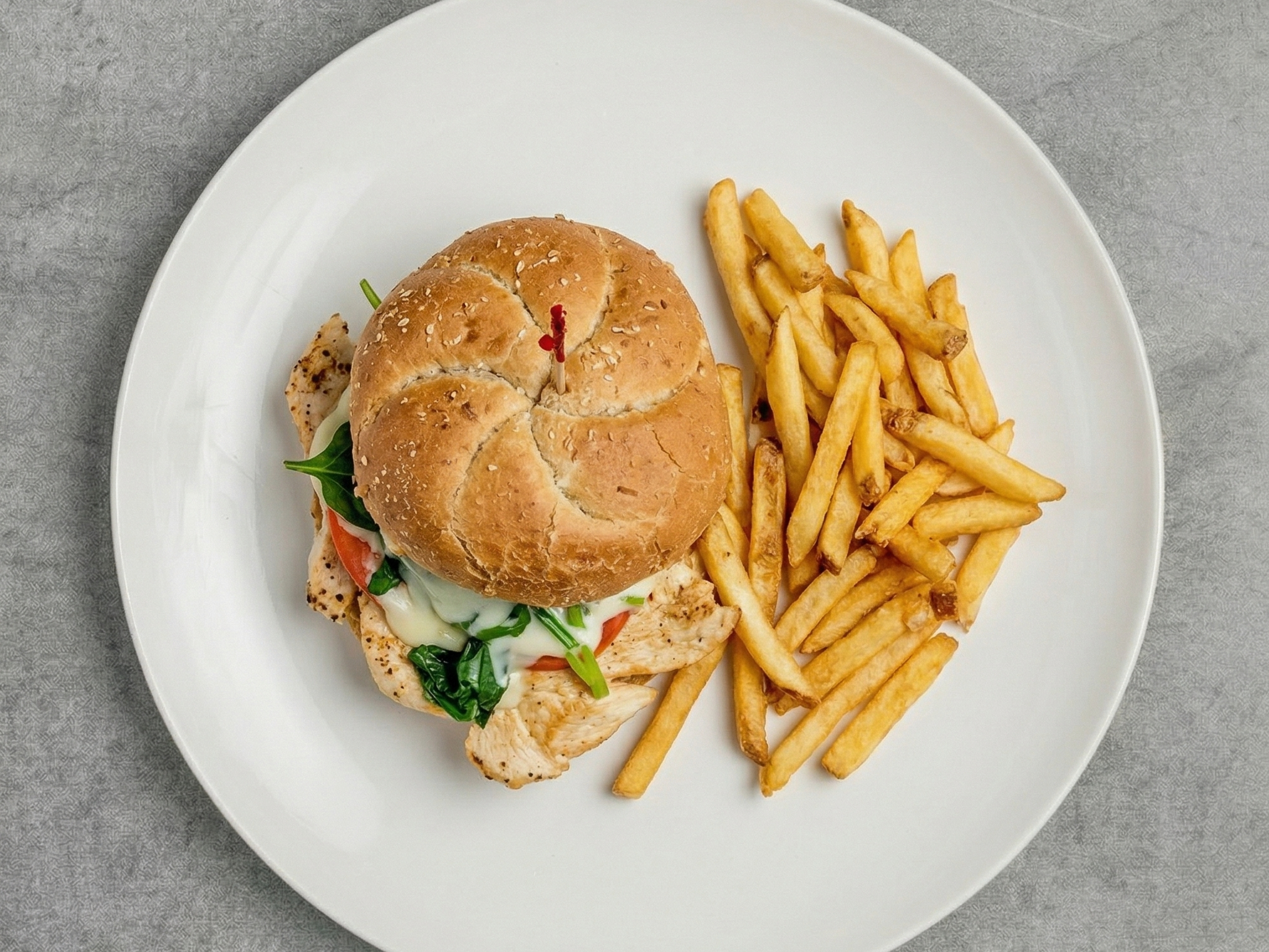 Chicken Montgomery's Sandwich.