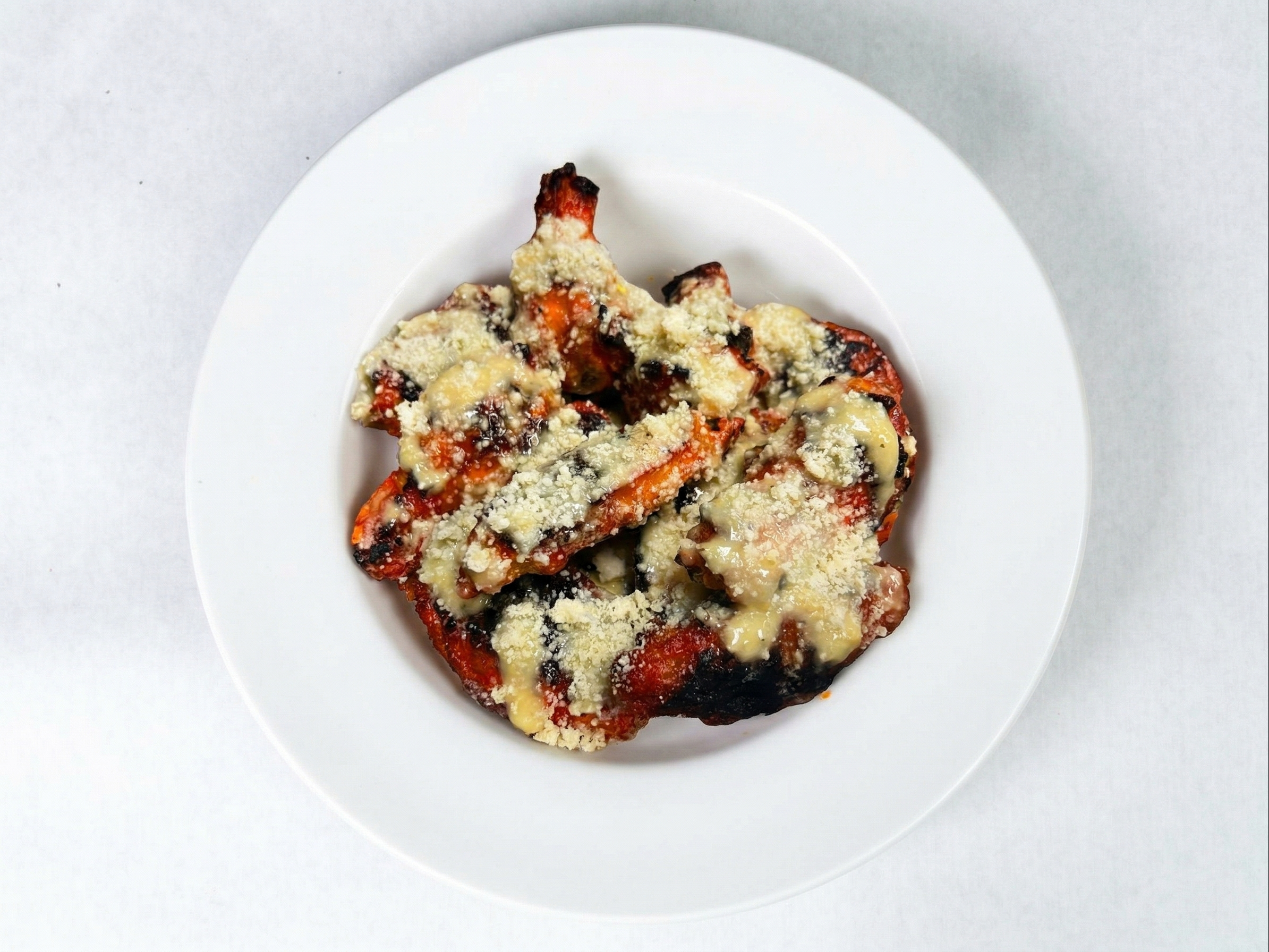 Garlic Parmesan Wings.