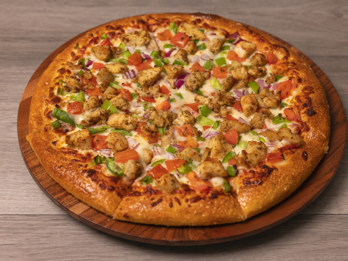 Halal Chicken Pizza
