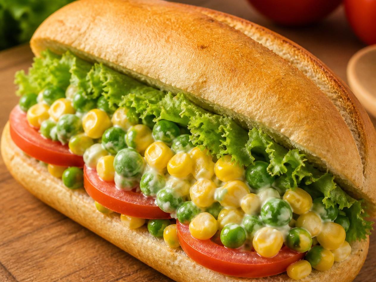 Corn & Peas.