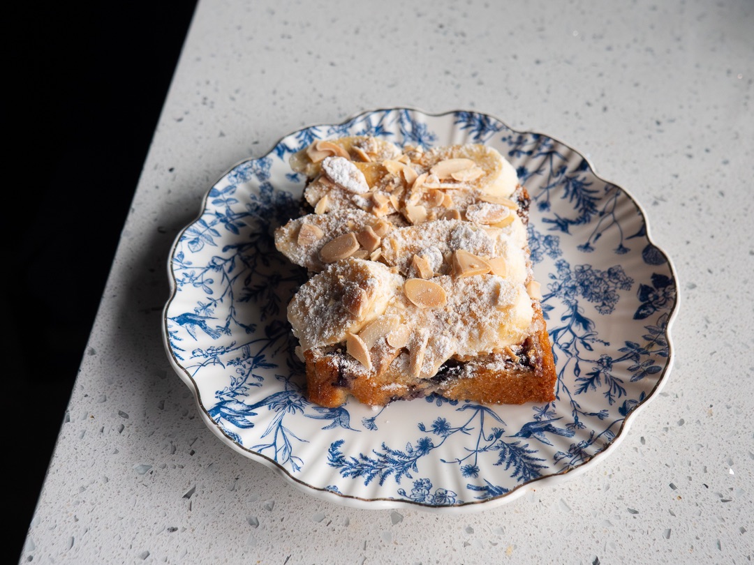 Loaded Blueberry Banana Bread.