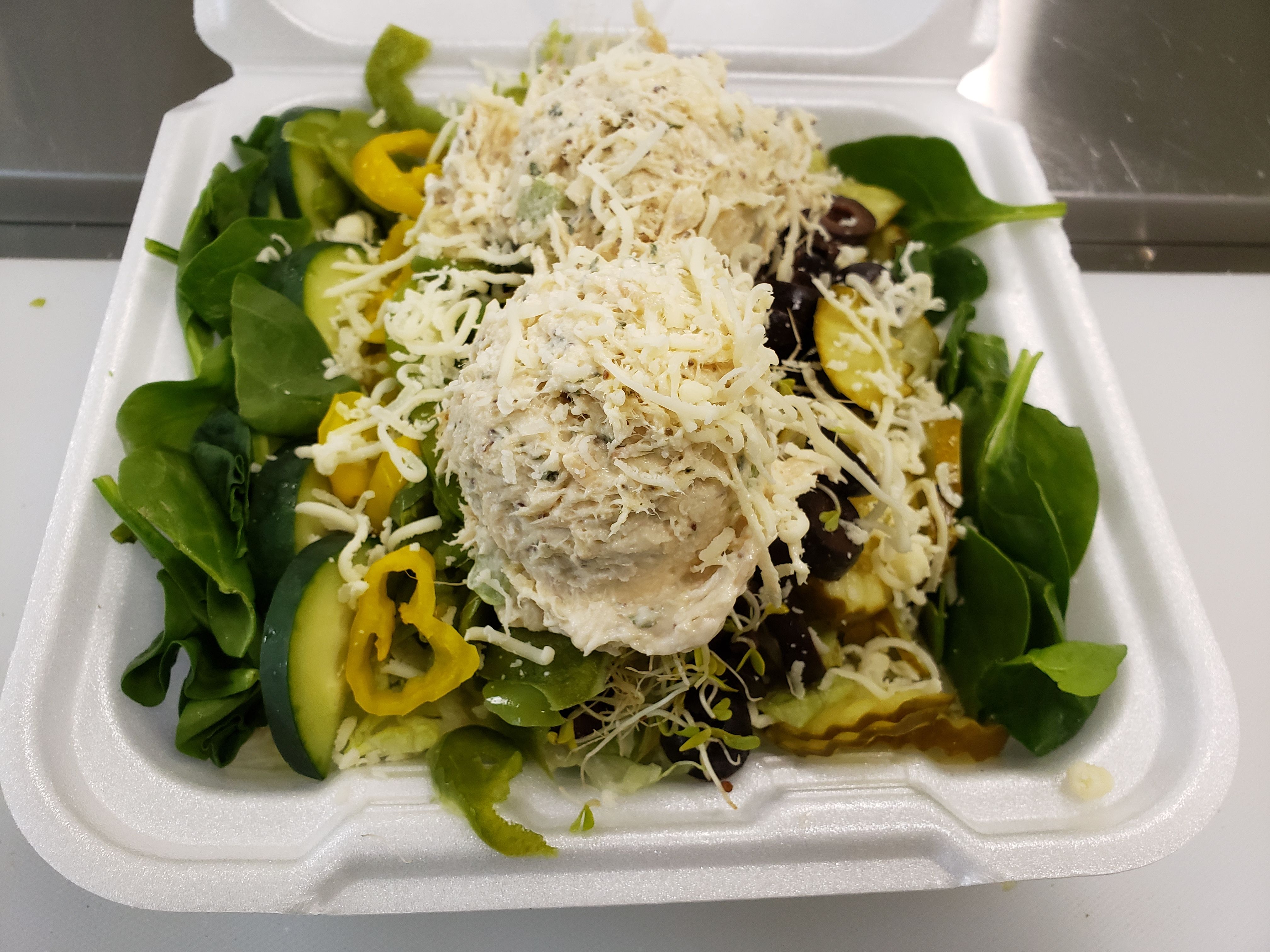 Chicken Salad Plate.